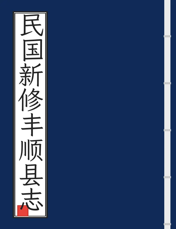 民国新修丰顺县志