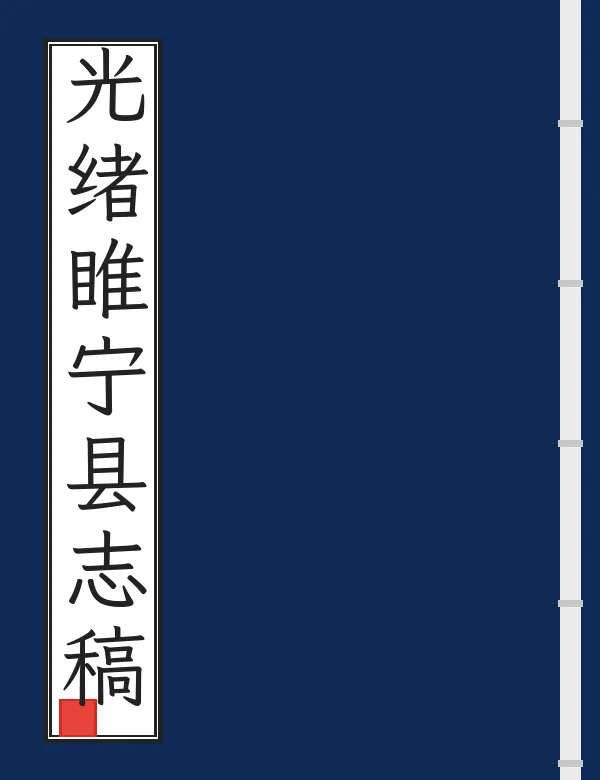 光绪睢宁县志稿