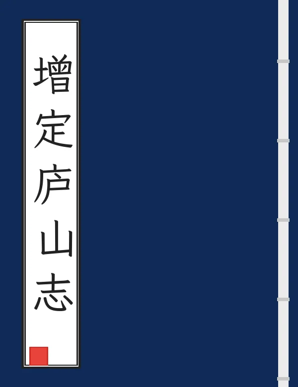 增定庐山志