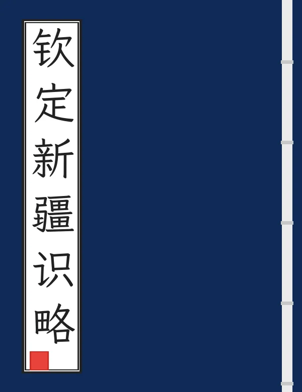 钦定新疆识略