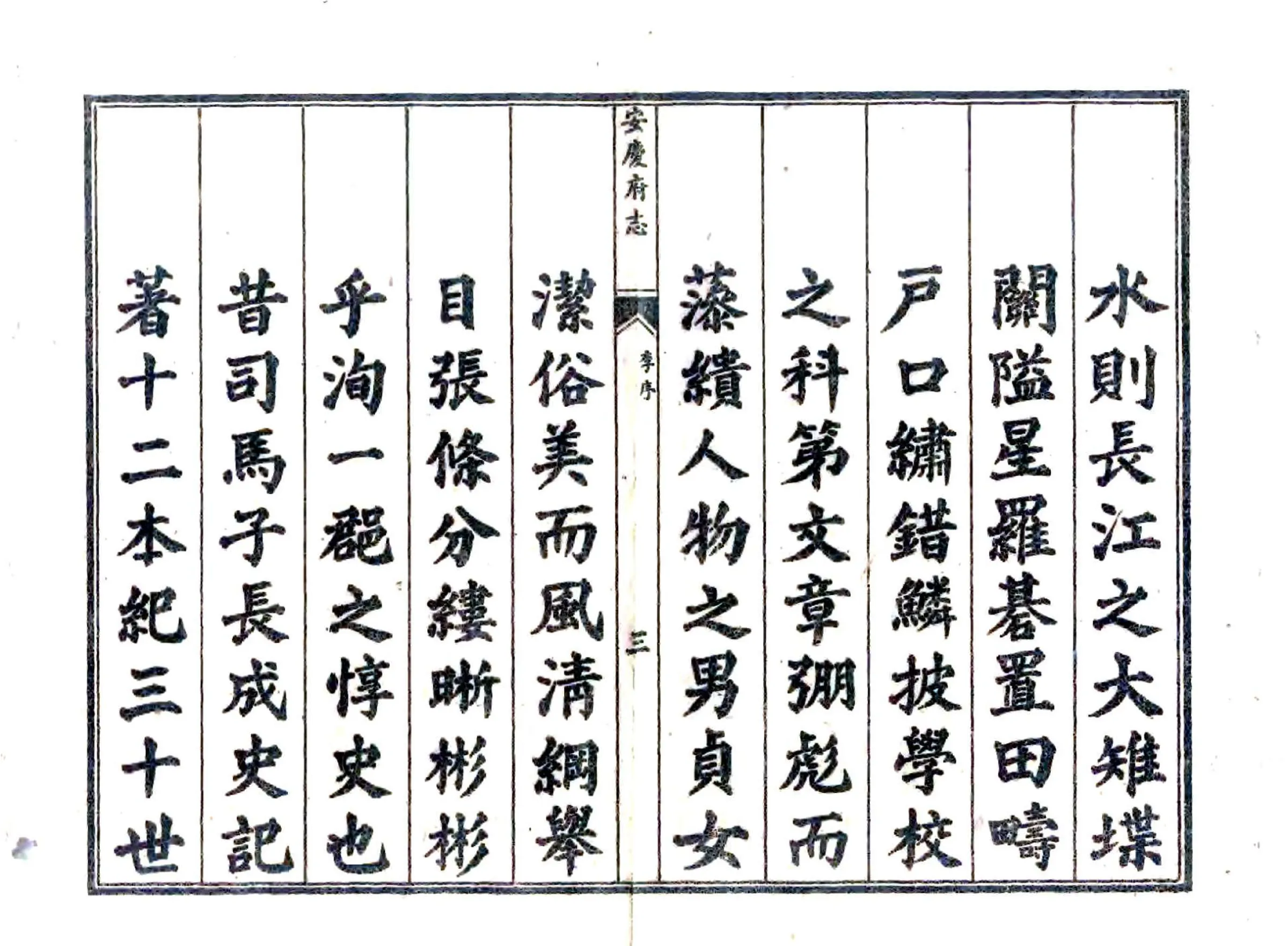 安庆府志（康熙六十年） 在线预览第4页