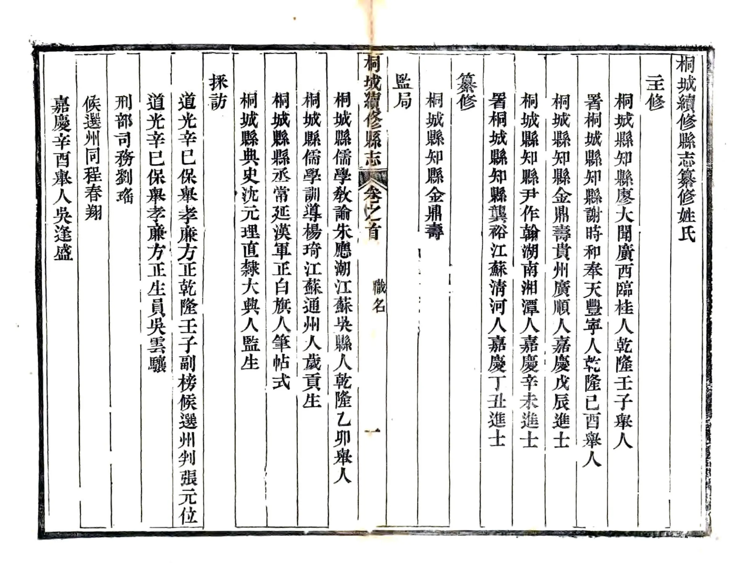 桐城续修县志（道光） 在线预览第4页