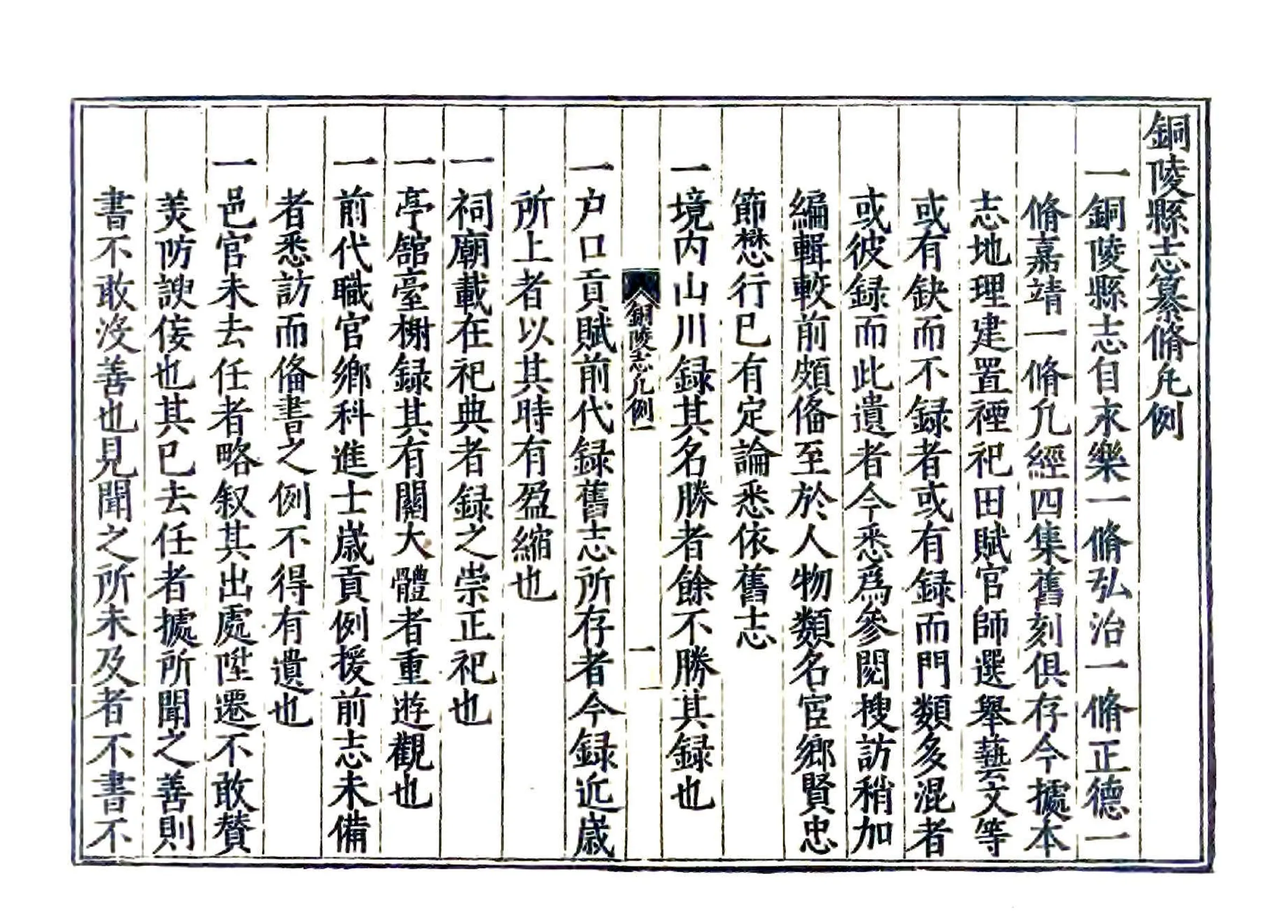铜陵县志（嘉靖） 在线预览第6页