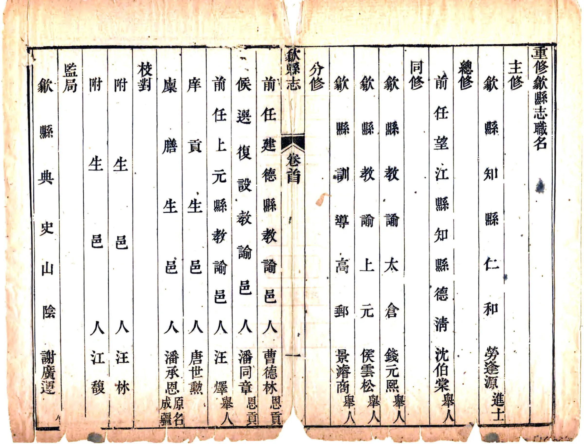 歙县志（道光） 在线预览第6页