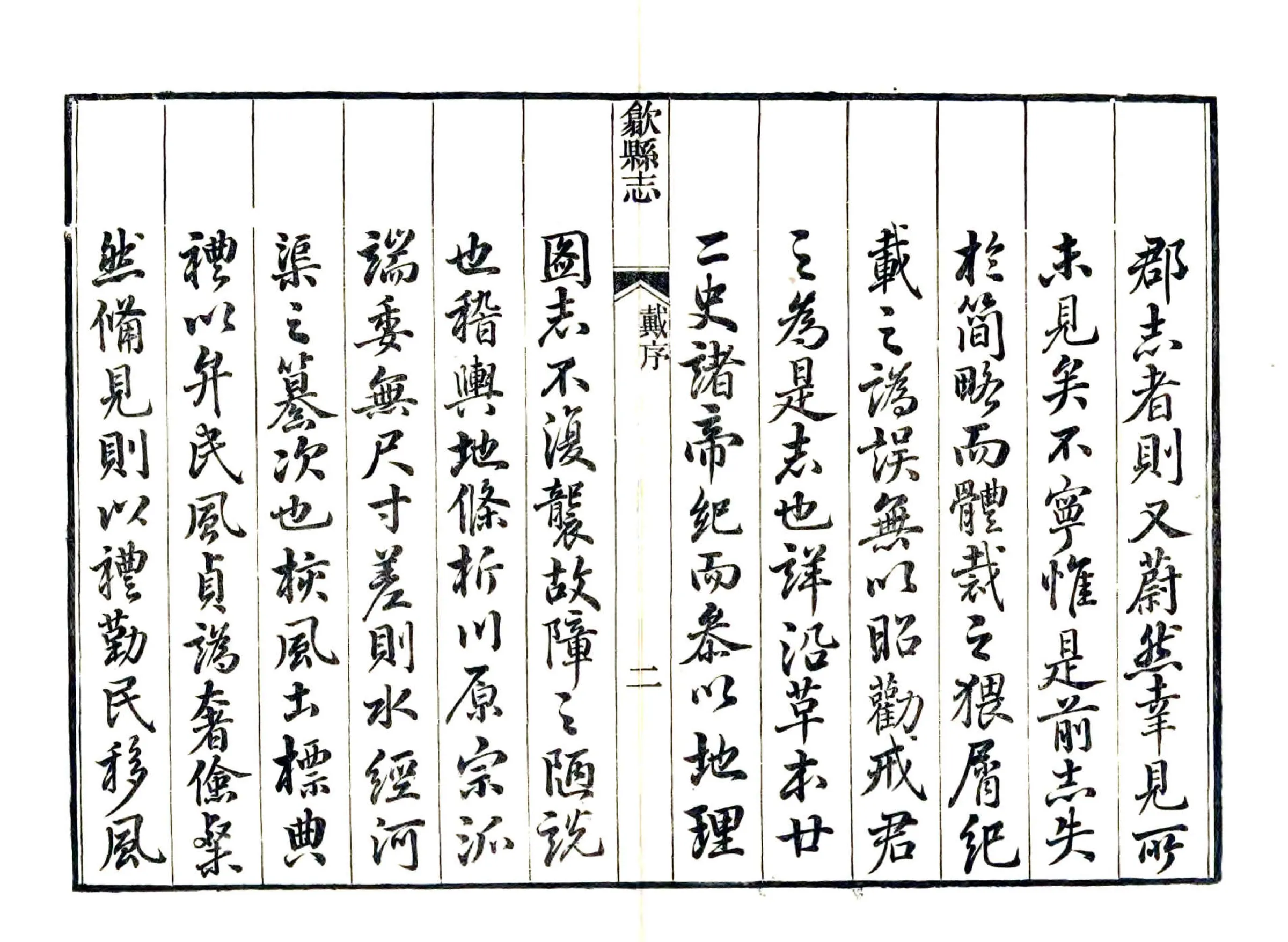 歙县志（乾隆） 在线预览第3页