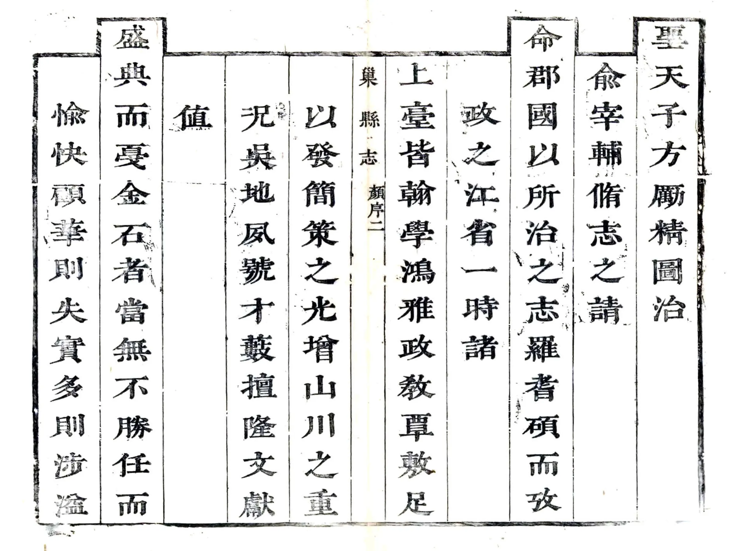 巢县志（康熙） 在线预览第2页