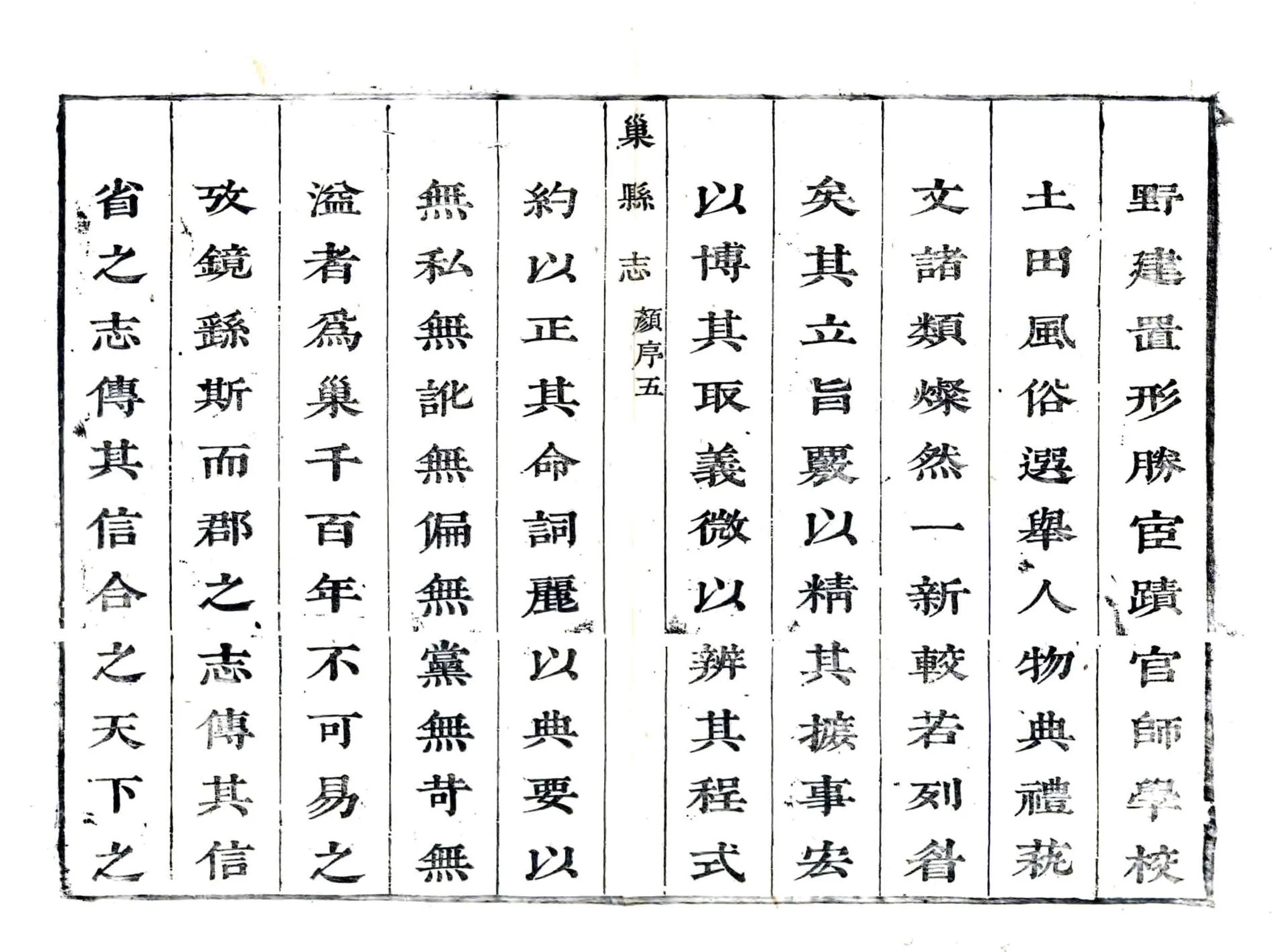 巢县志（康熙） 在线预览第5页