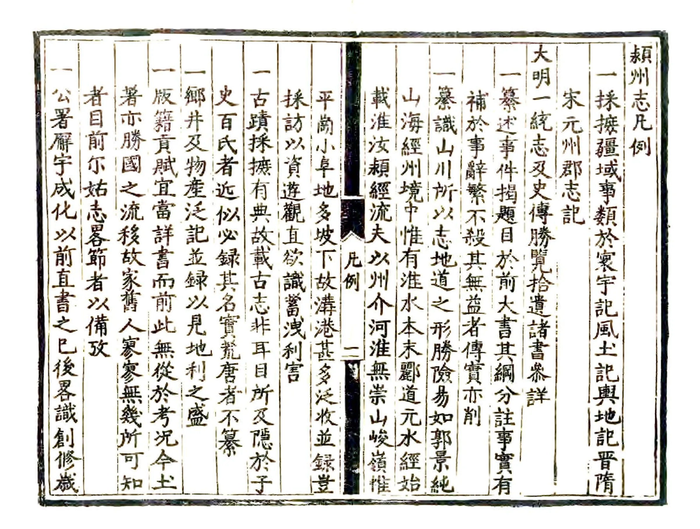 颖州志（正德） 在线预览第7页