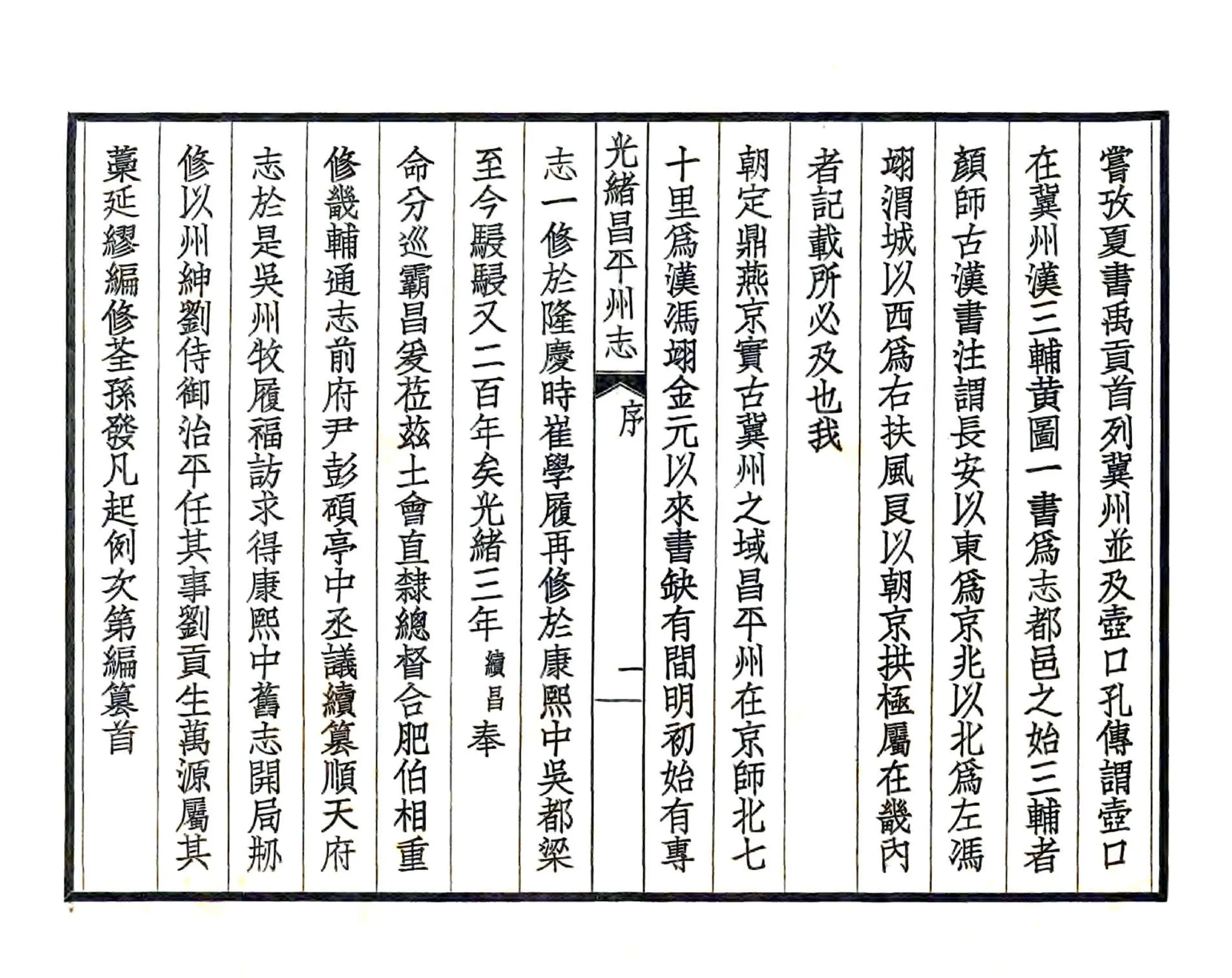 昌平州志（光绪 民国铅印本） 在线预览第3页