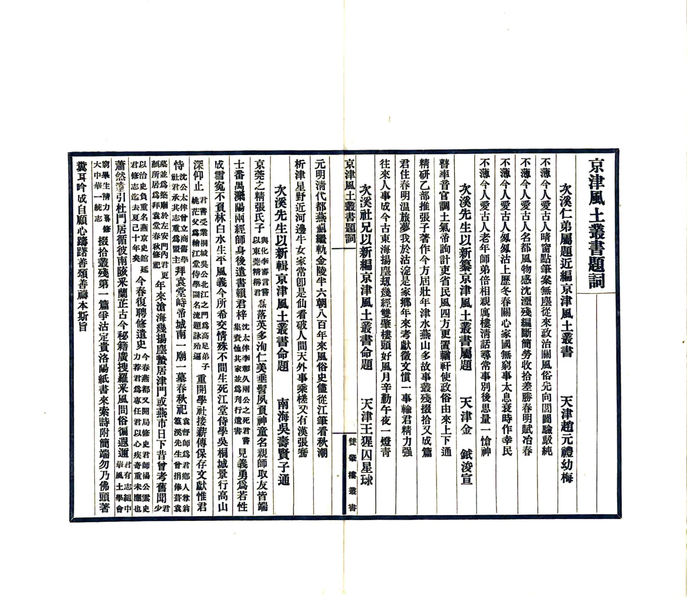 京津风土丛书（民国） 在线预览第7页
