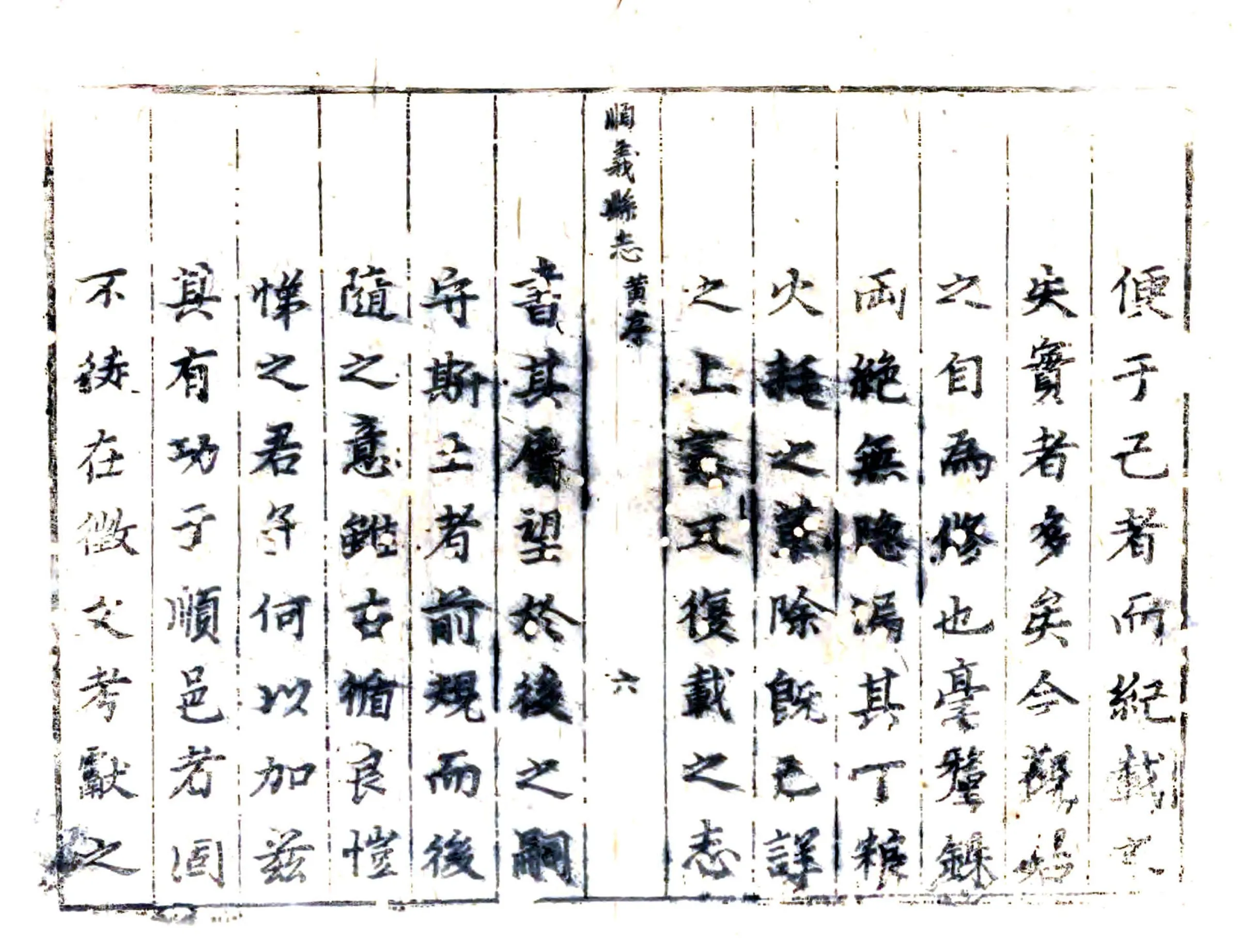顺义县志（康熙） 在线预览第6页