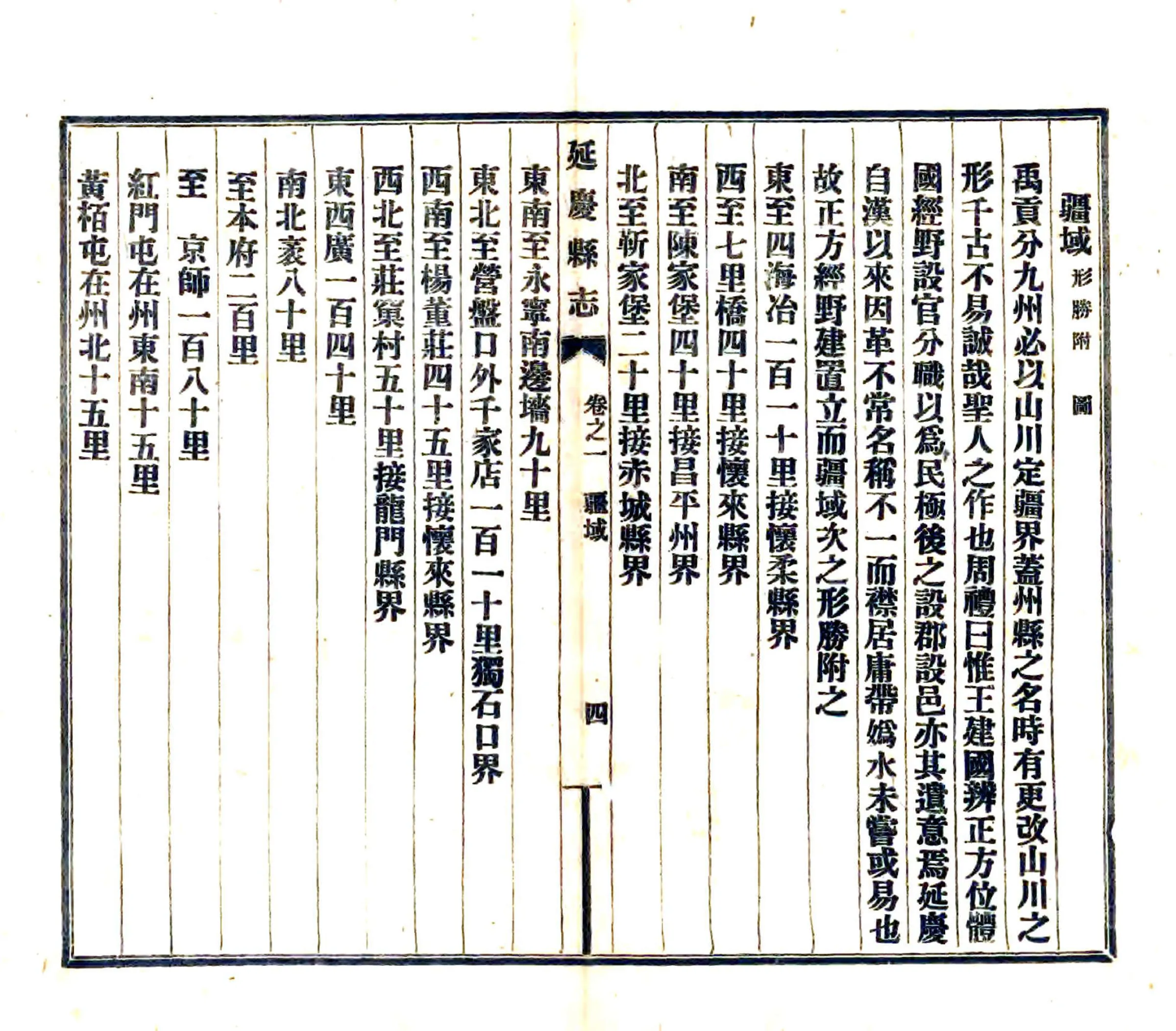 延庆县志（乾隆 民国铅印本） 在线预览第4页