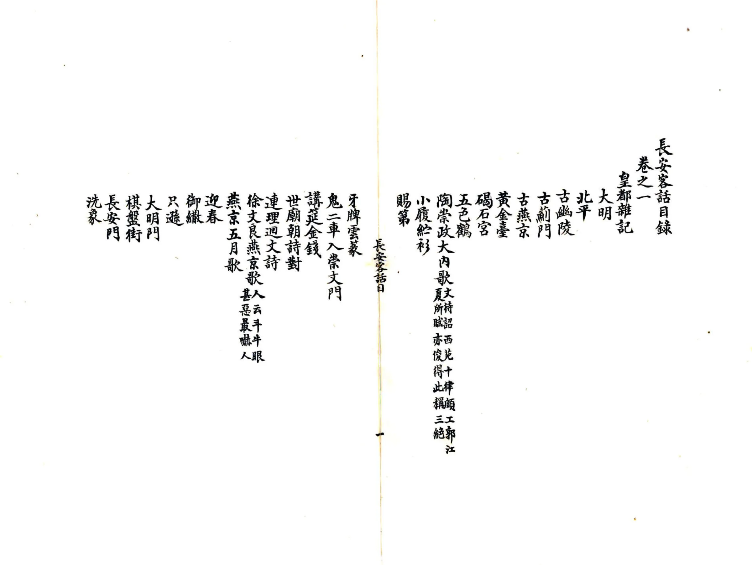 长安客话（明） 在线预览第3页