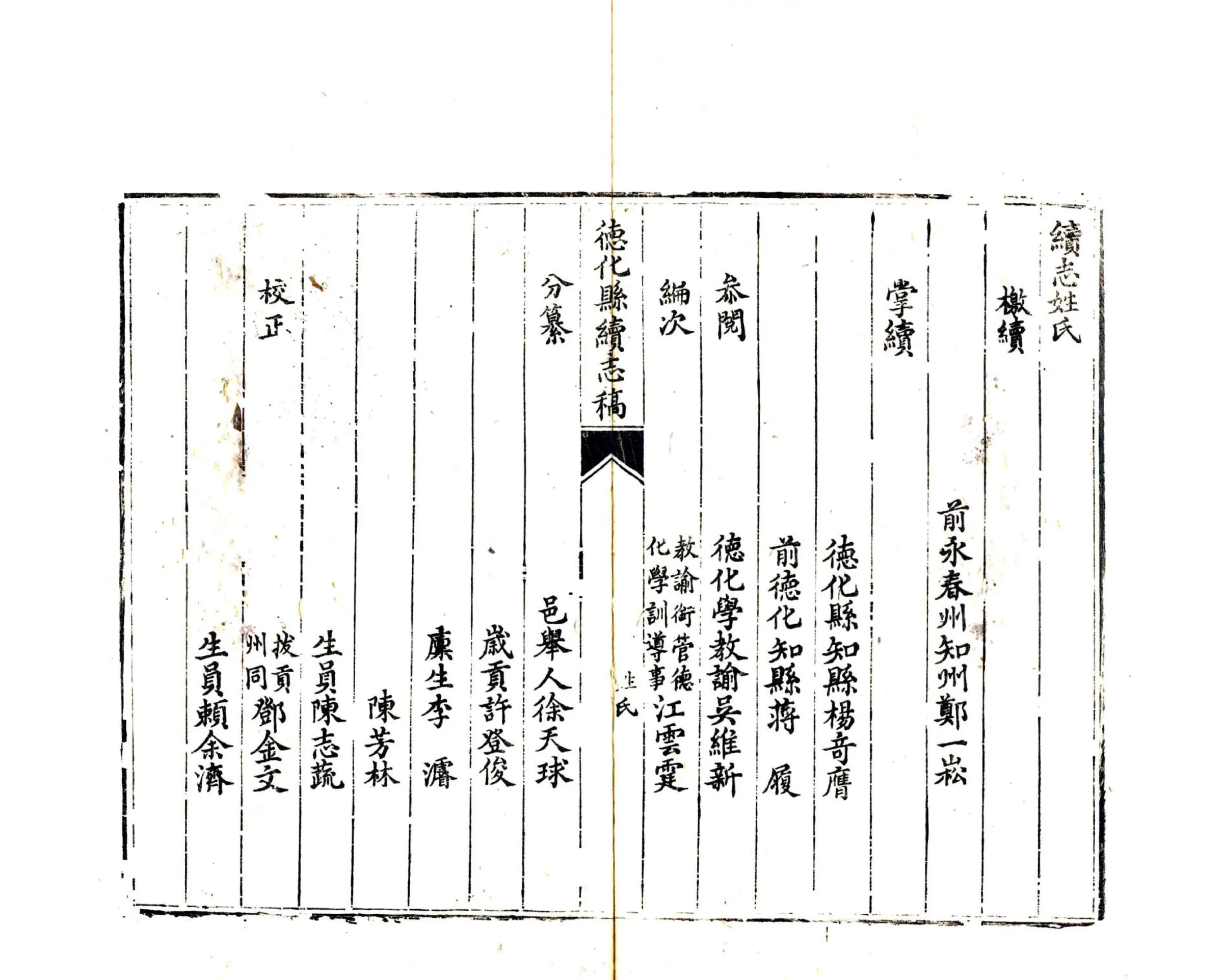 德化县续志稿（乾隆） 在线预览第6页