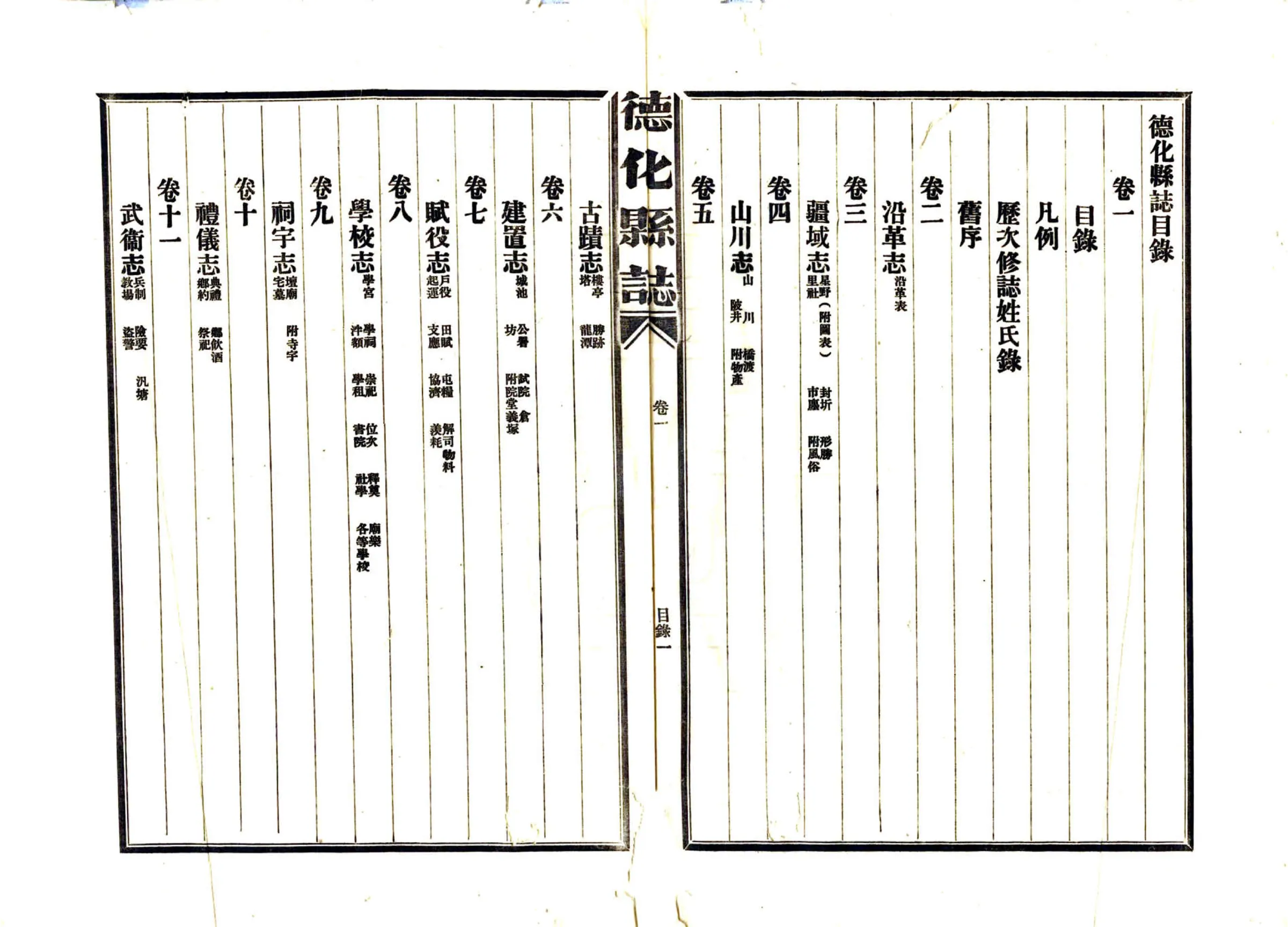德化县志（民国） 在线预览第7页