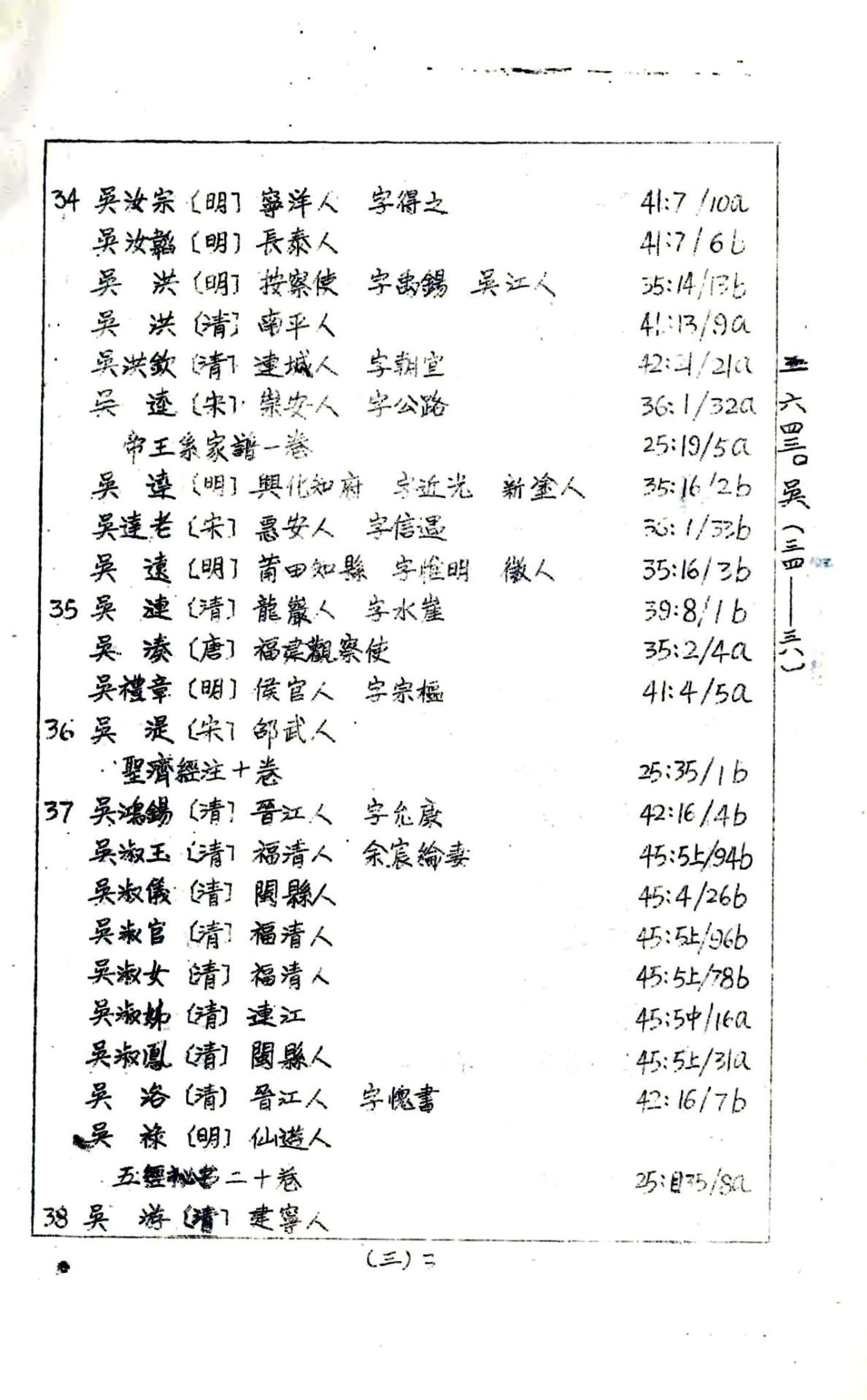 福建通志（民国27年刻本）艺文志索引04-05 在线预览第4页