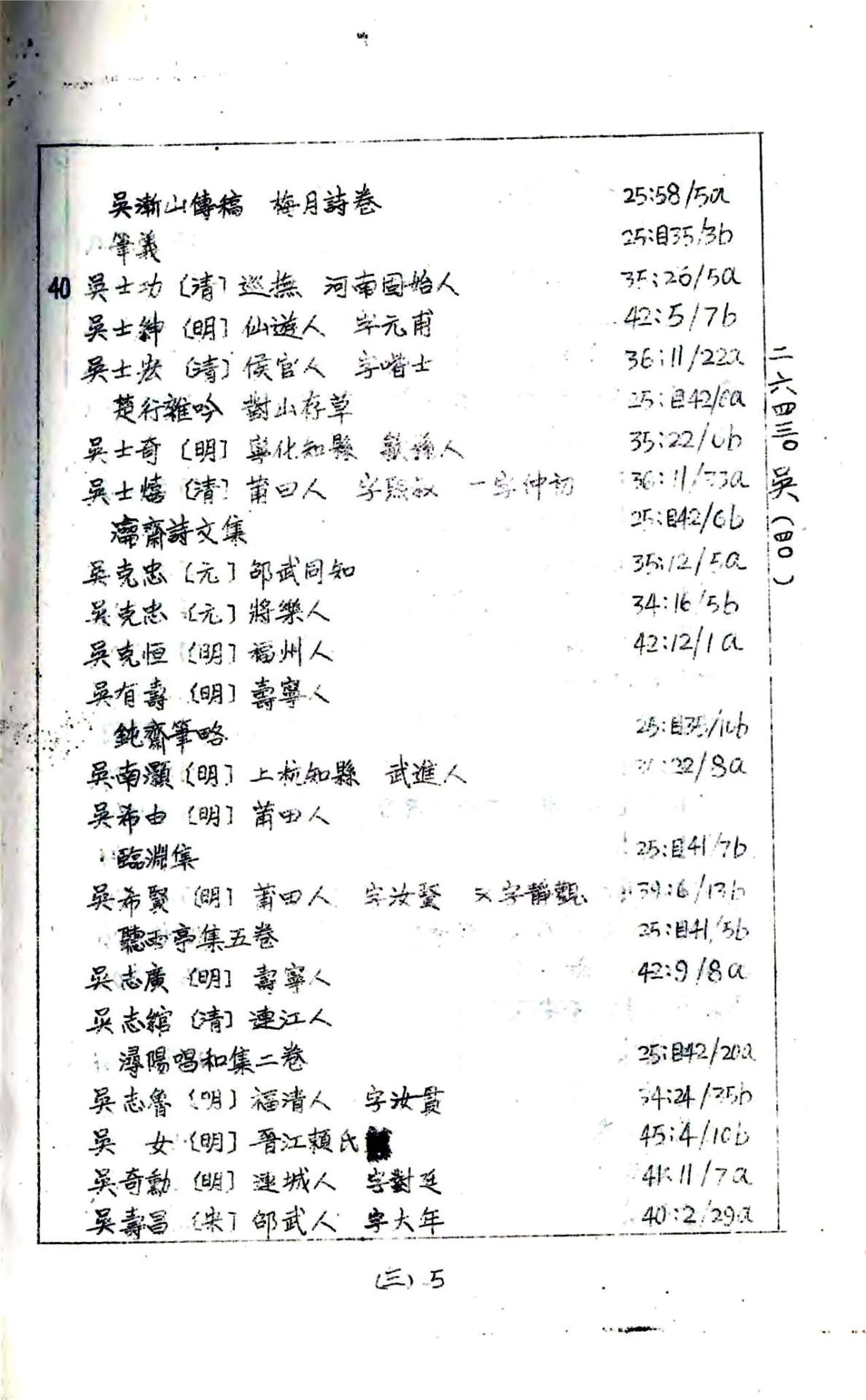 福建通志（民国27年刻本）艺文志索引04-05 在线预览第6页