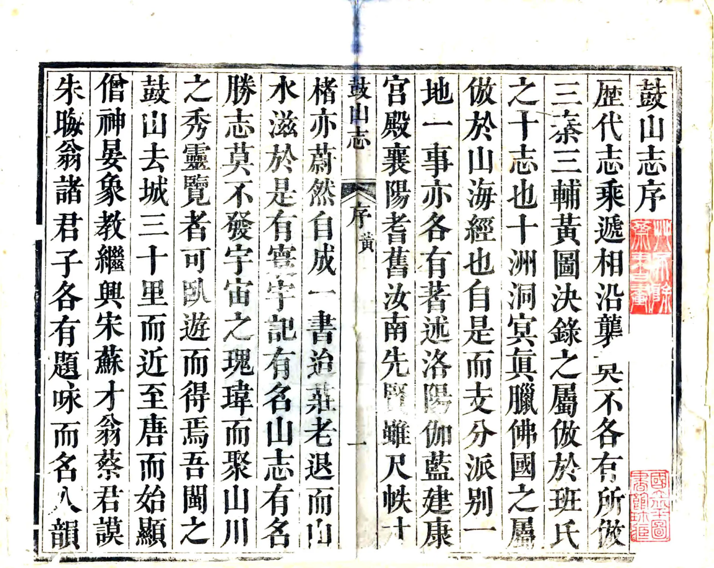 鼓山志（乾隆） 在线预览第2页