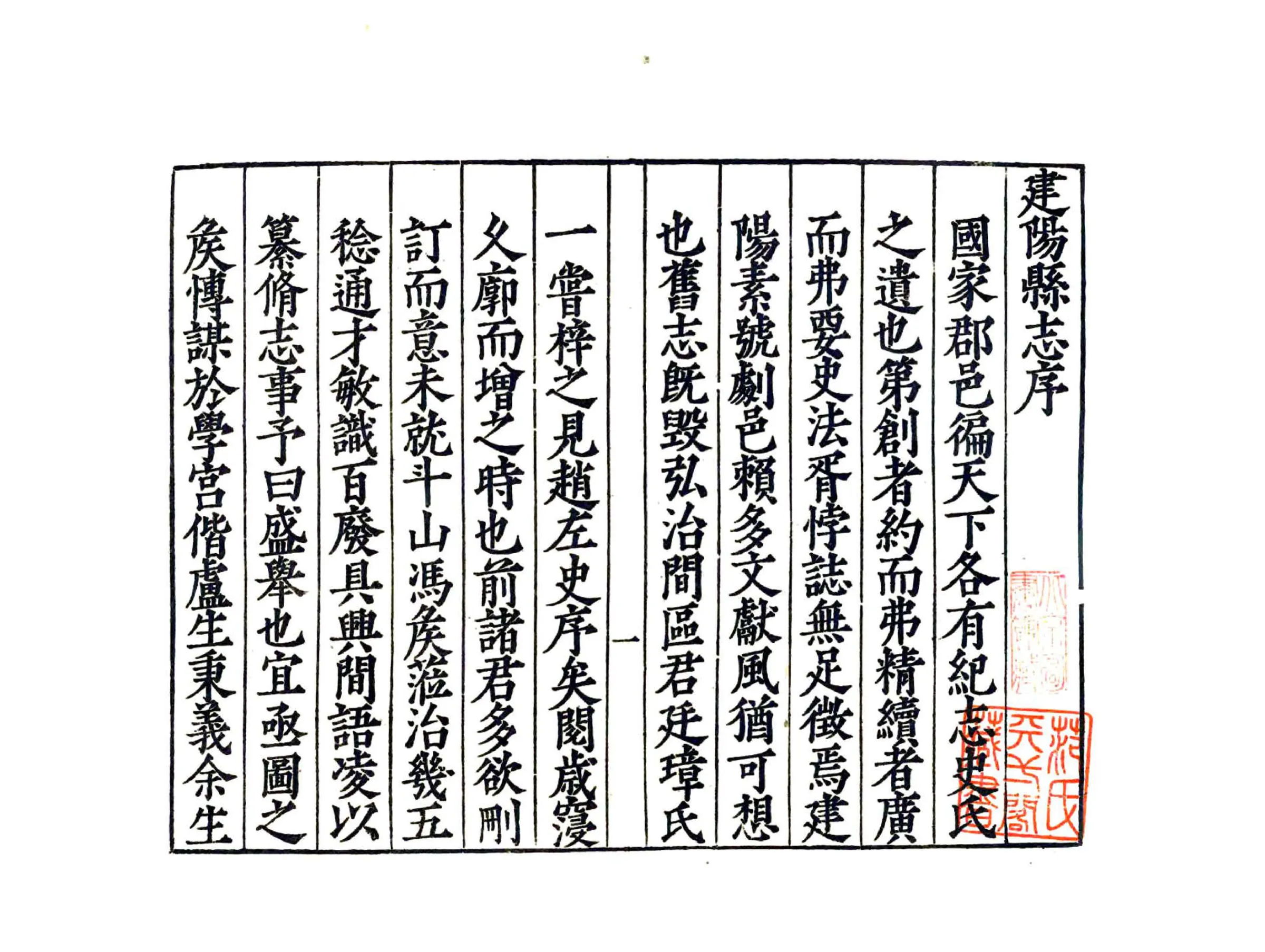 建阳县志（嘉靖） 在线预览第3页