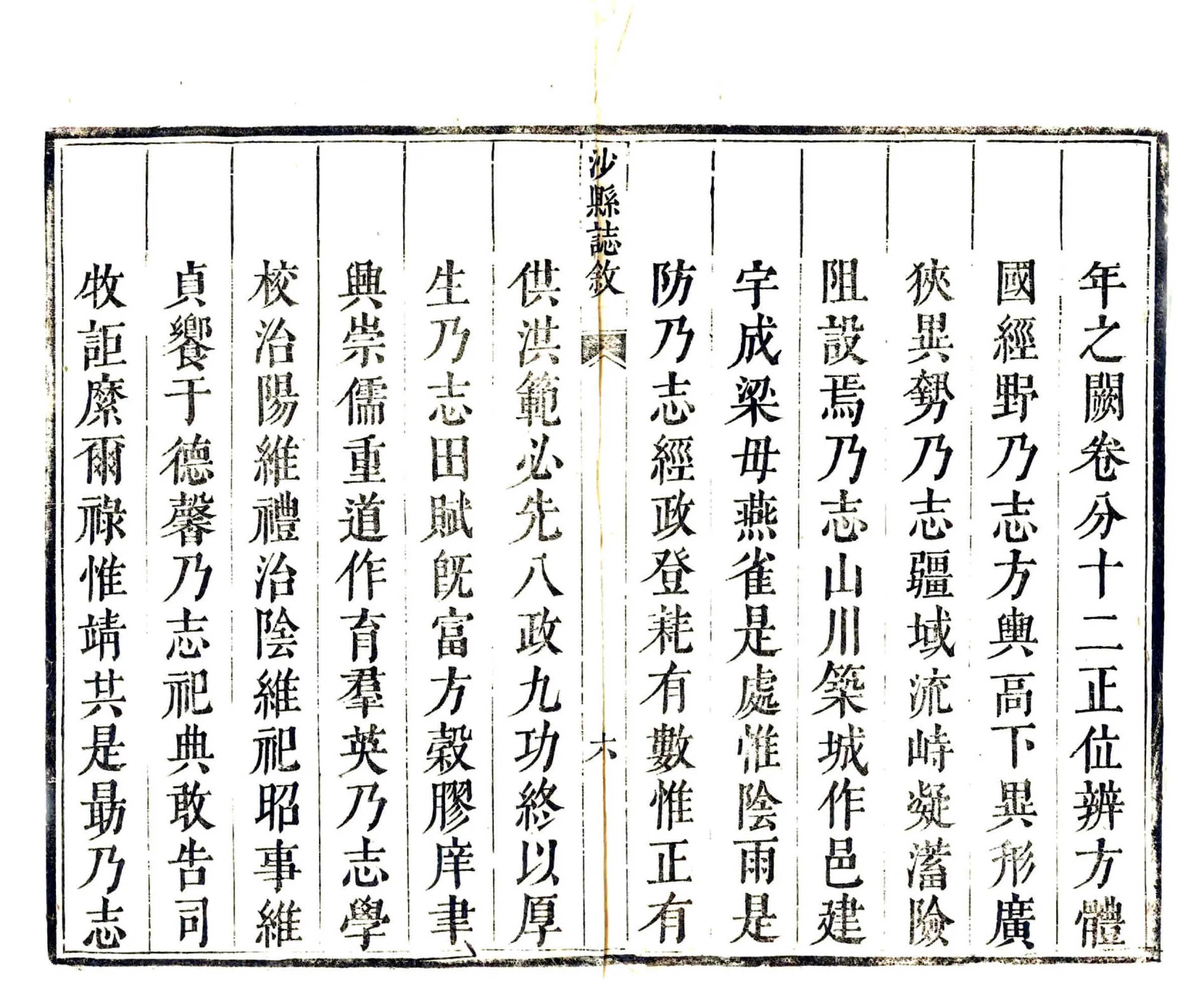 沙县志（康熙） 在线预览第7页