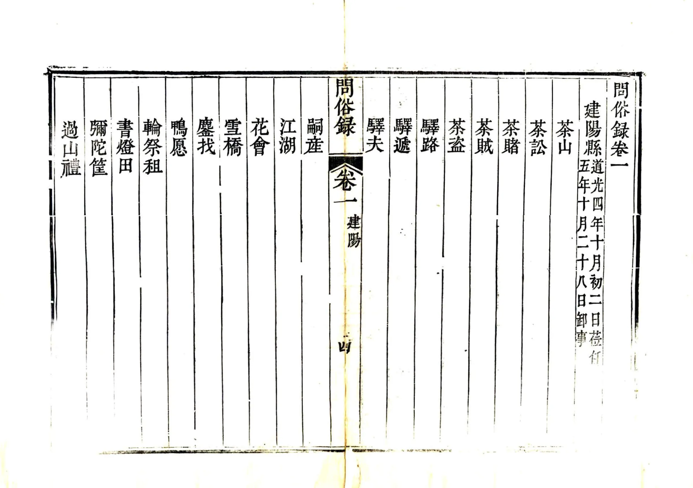 问俗录（清） 在线预览第5页