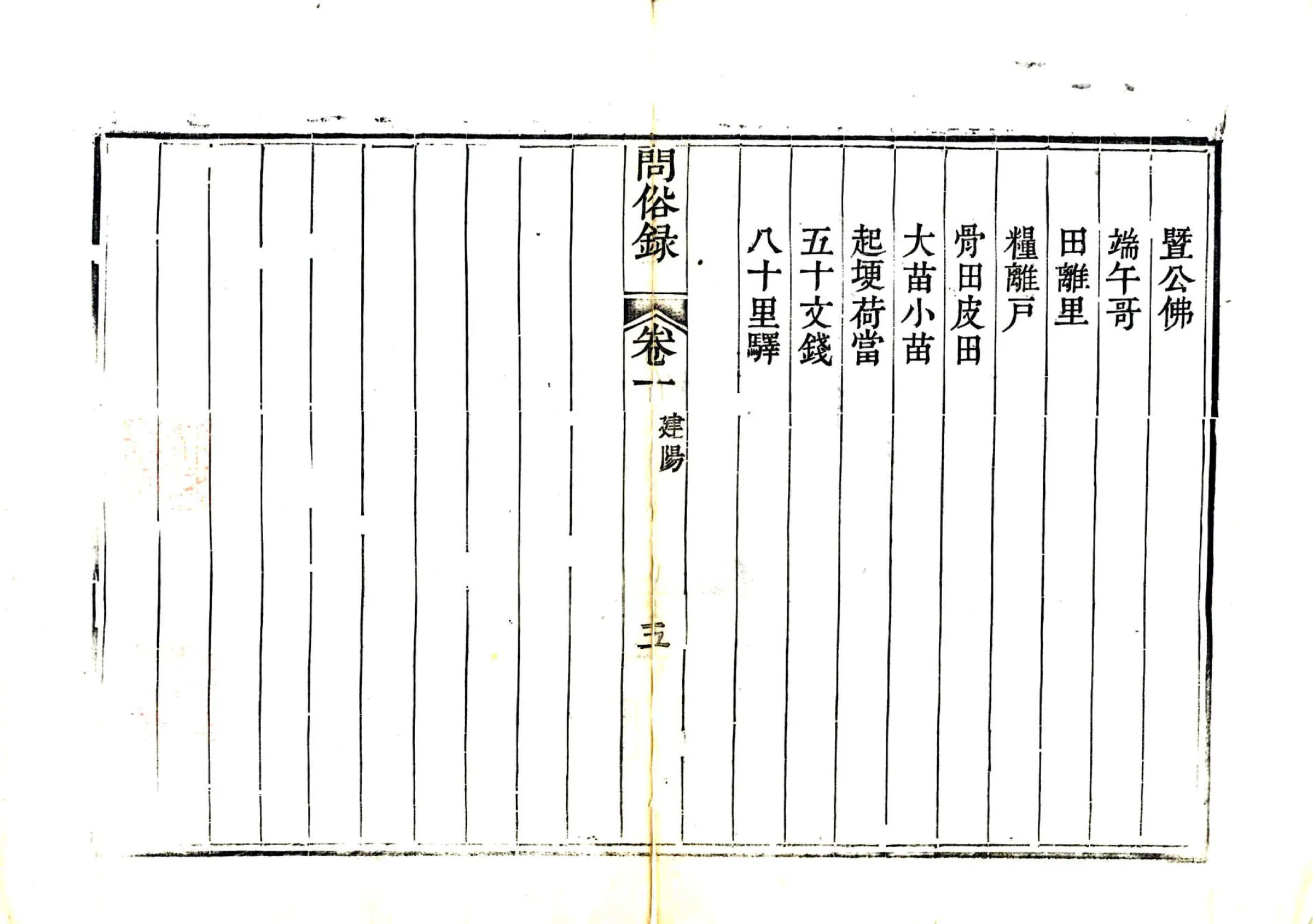 问俗录（清） 在线预览第6页
