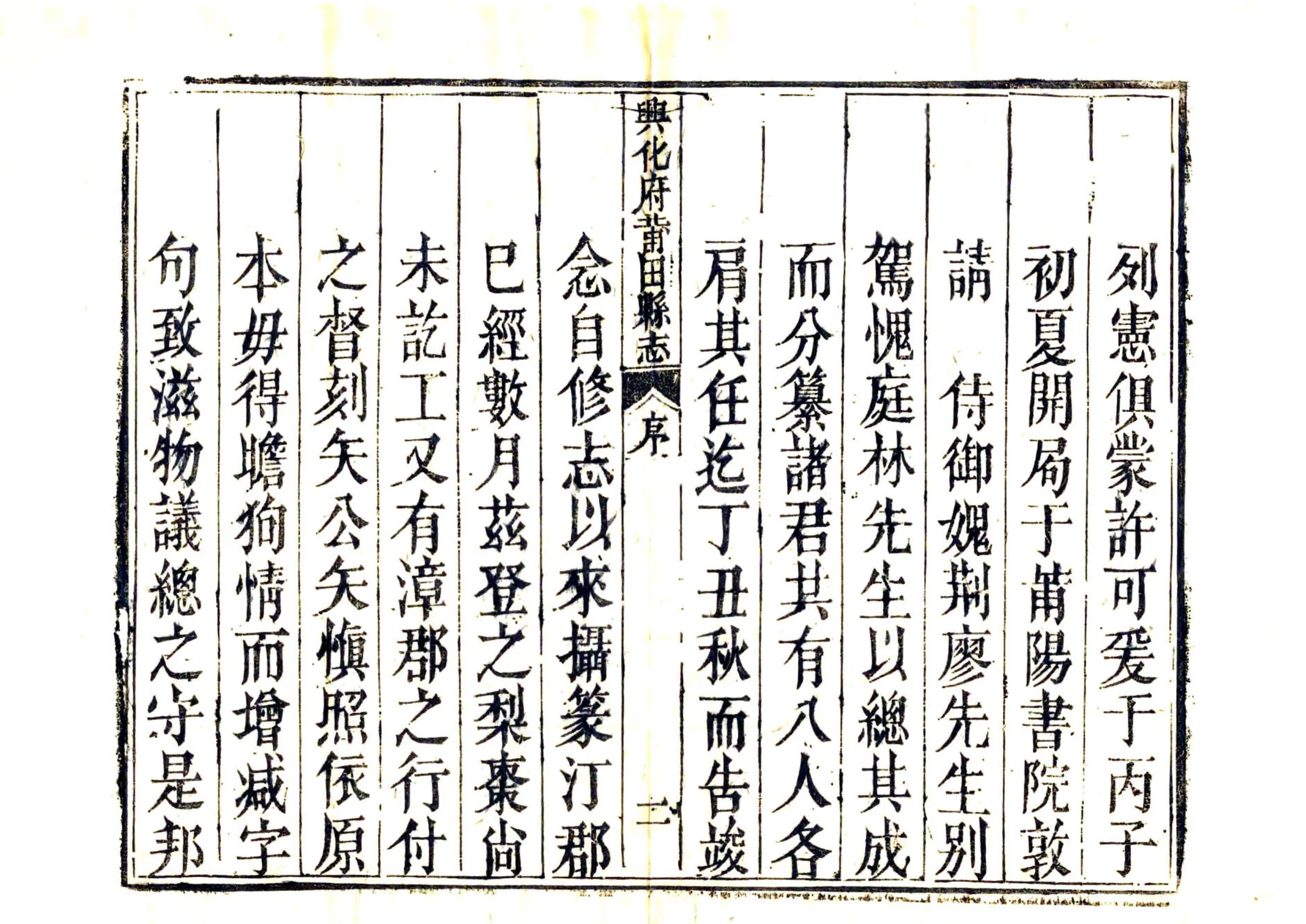 兴化府莆田县志（乾隆） 在线预览第7页