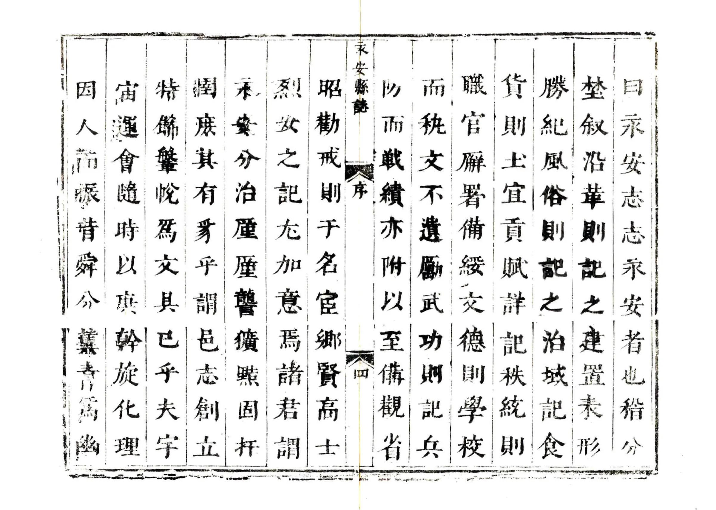 永安县志（顺治） 在线预览第5页