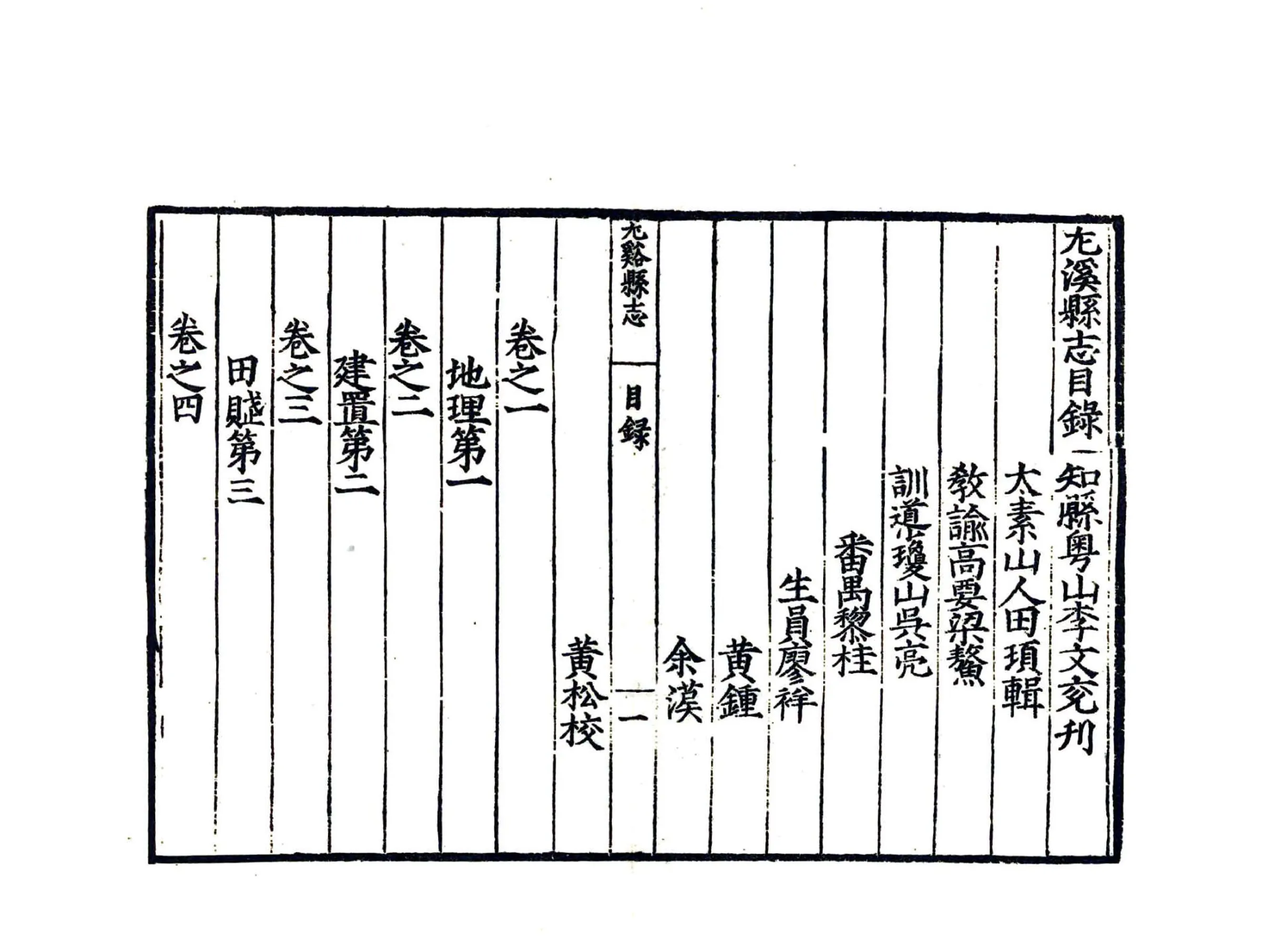 尤溪县志（嘉靖） 在线预览第5页