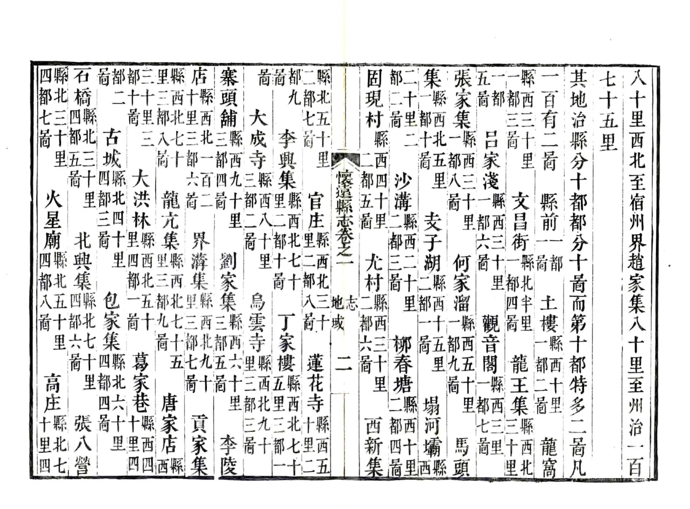 怀远县志（嘉庆 刻本） 在线预览第2页