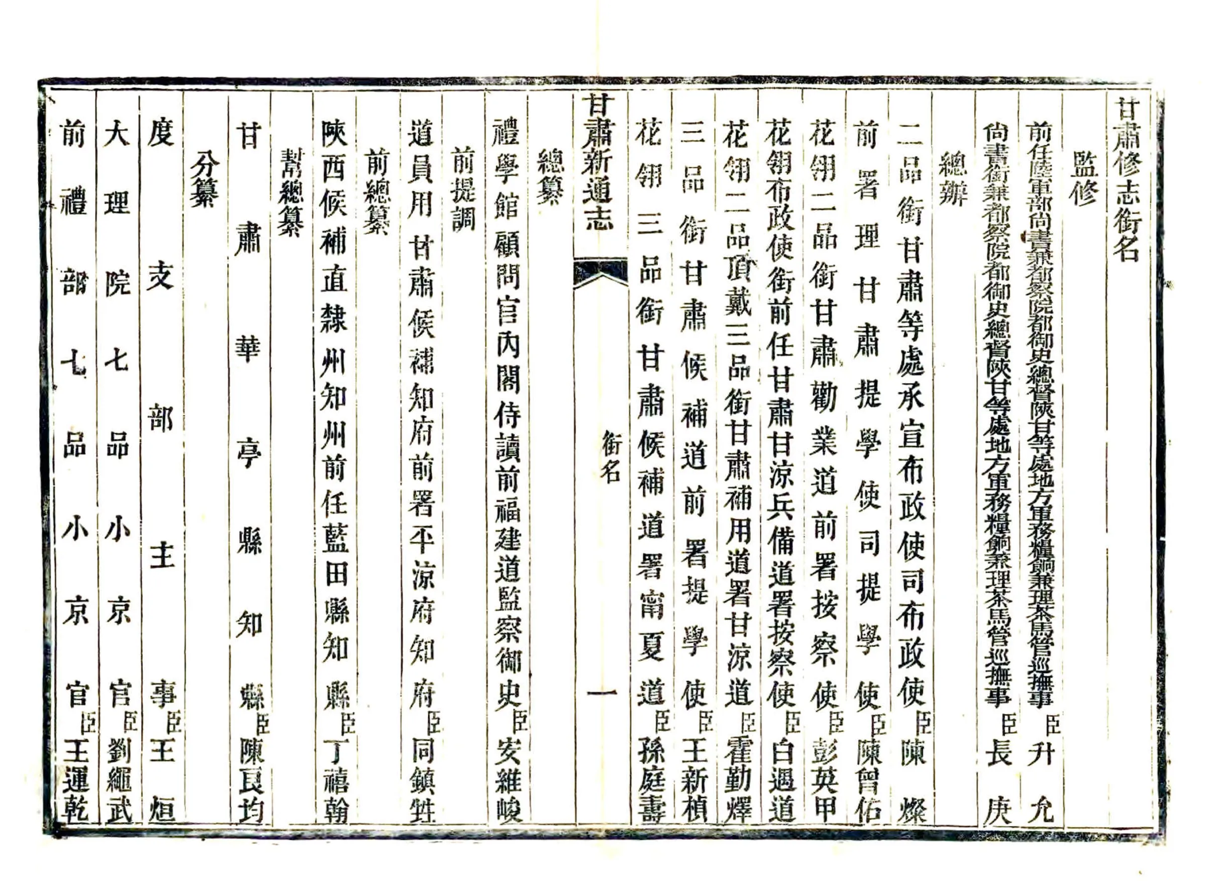 甘肃新通志（光绪）卷首 在线预览第6页