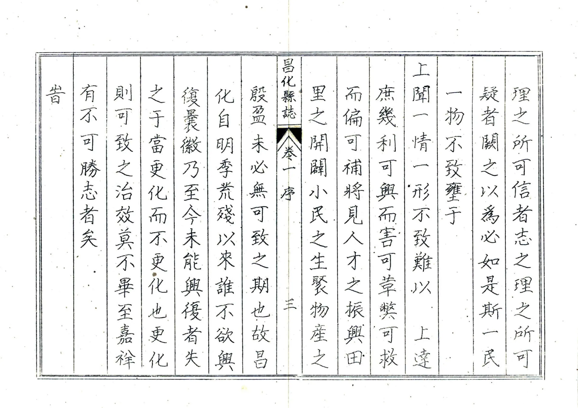 昌化县志（康熙 油印本） 在线预览第5页