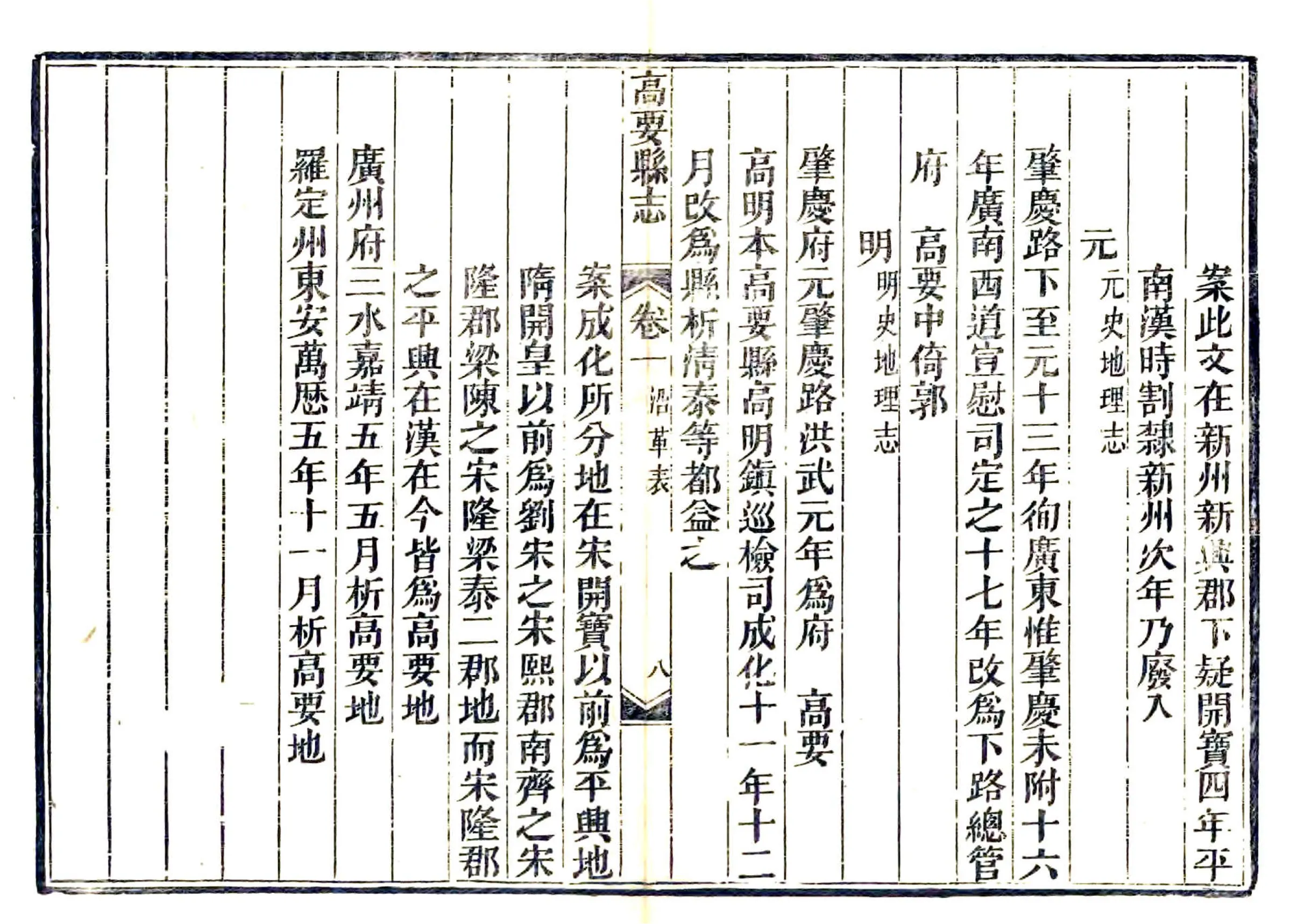 高要县志（道光） 在线预览第8页