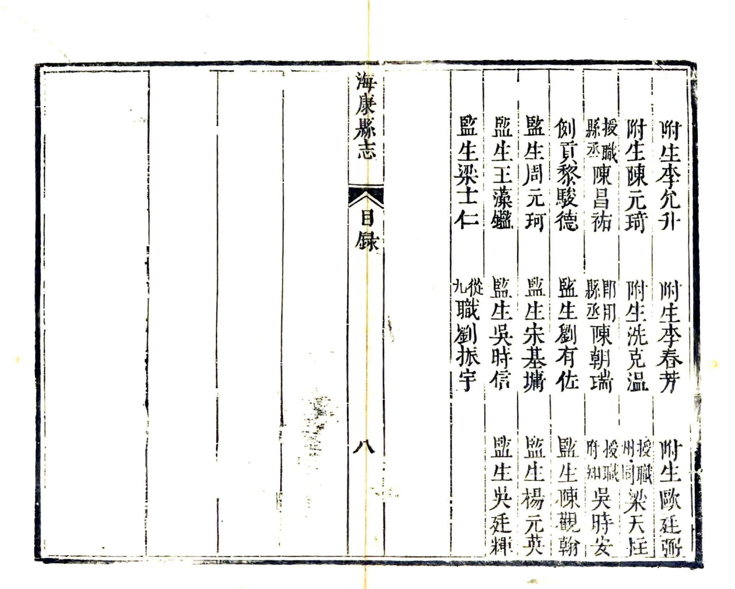 海康县志（嘉庆） 在线预览第5页