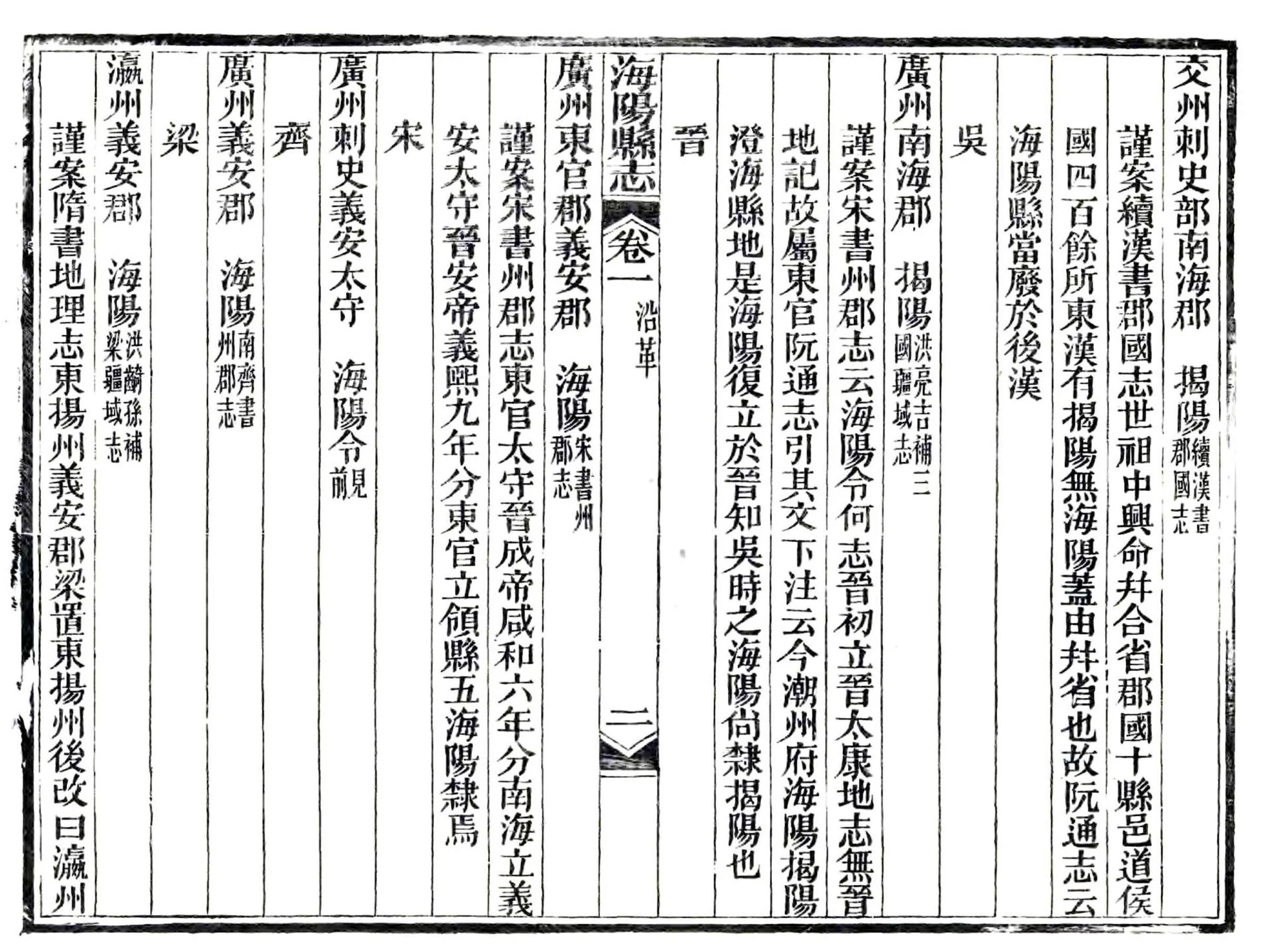 海阳县志（光绪） 在线预览第2页