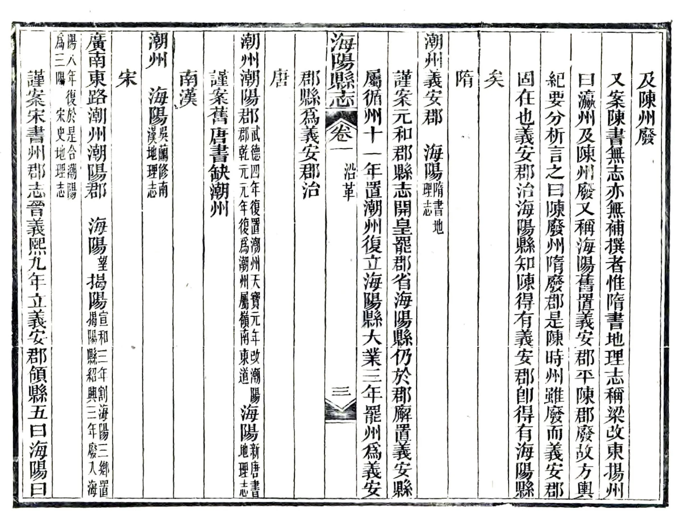 海阳县志（光绪） 在线预览第3页