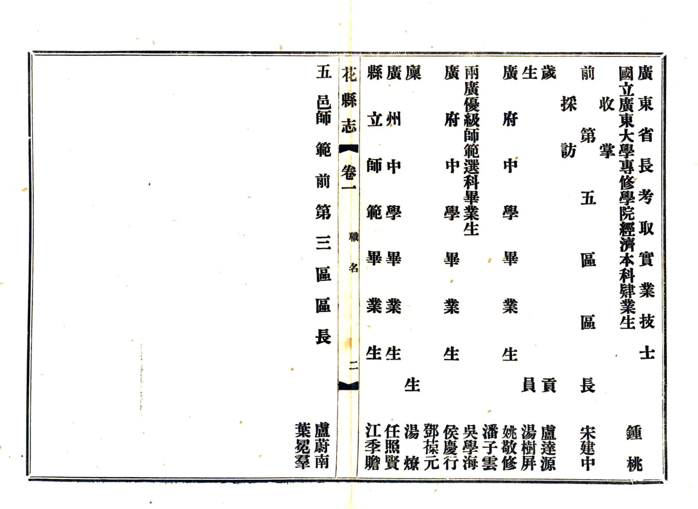 花县志（民国） 在线预览第5页