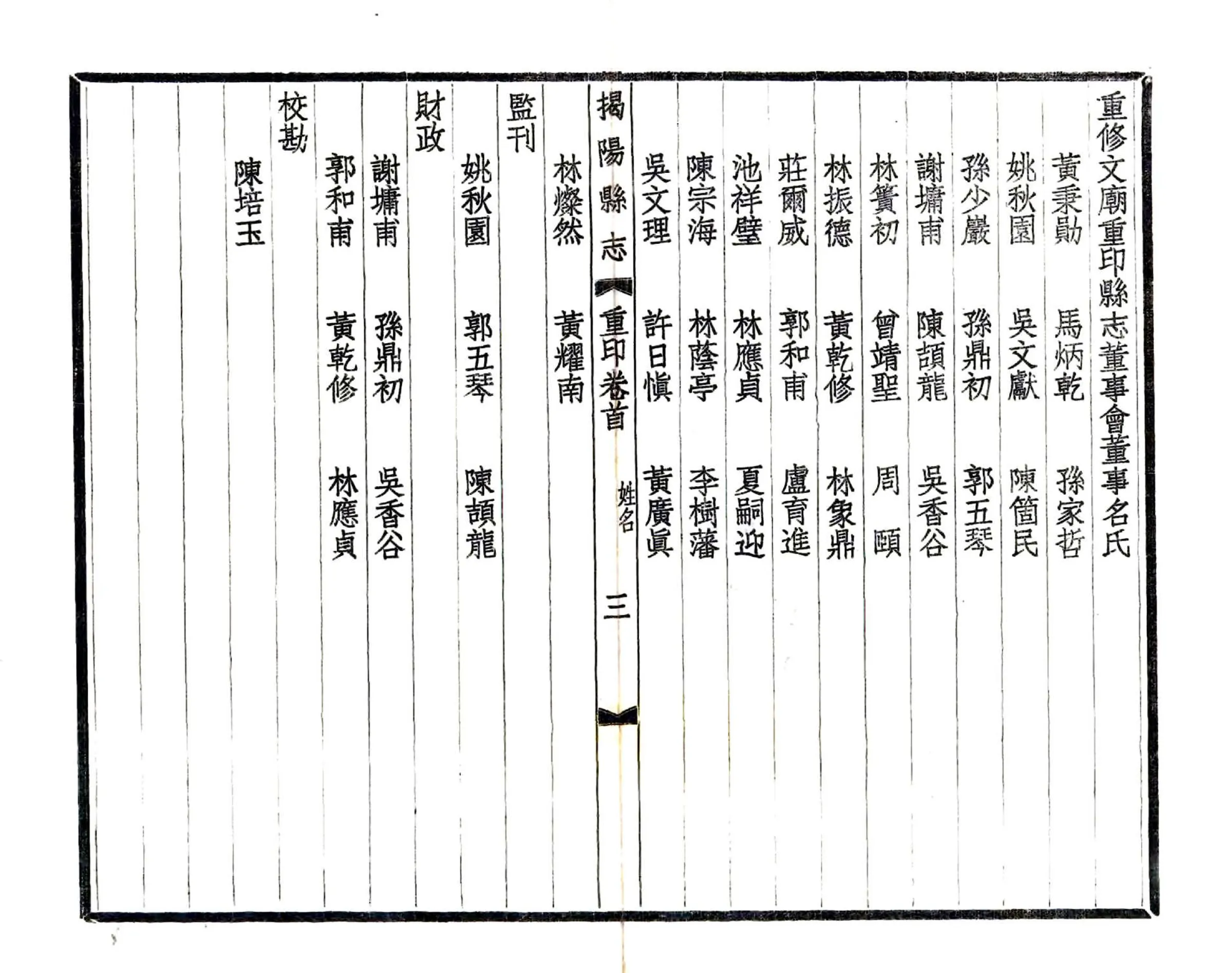 揭阳县志（乾隆 民国铅印） 在线预览第4页