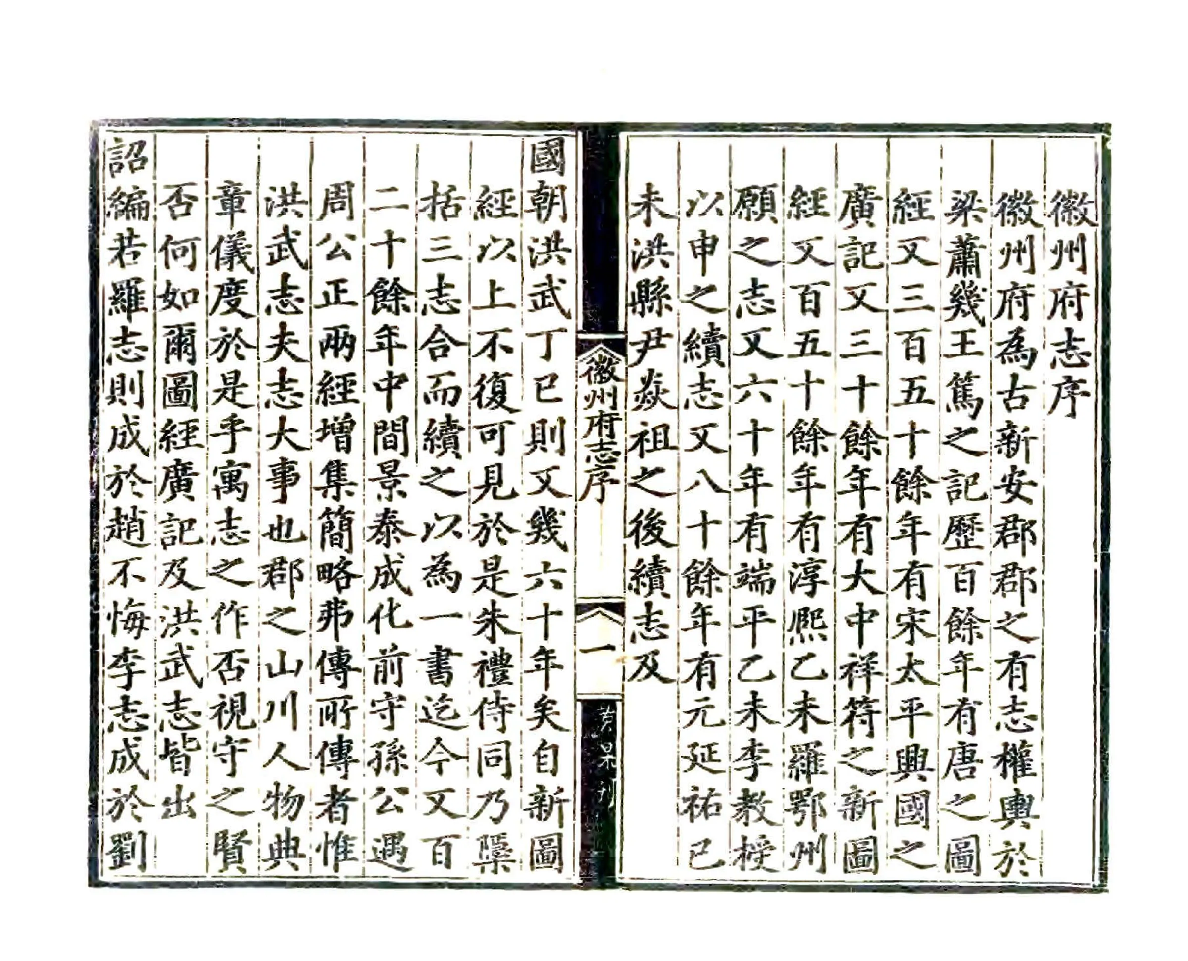 徽州府志（弘治） 在线预览第6页