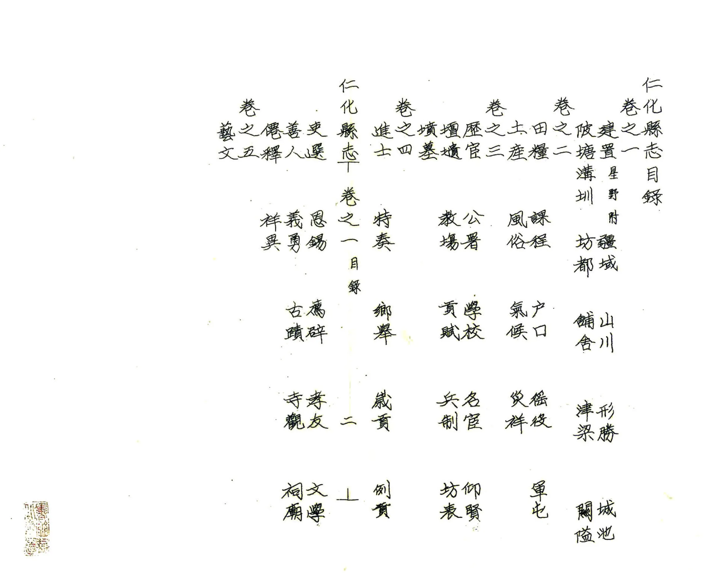 仁化县志（嘉靖 1958油印） 在线预览第2页