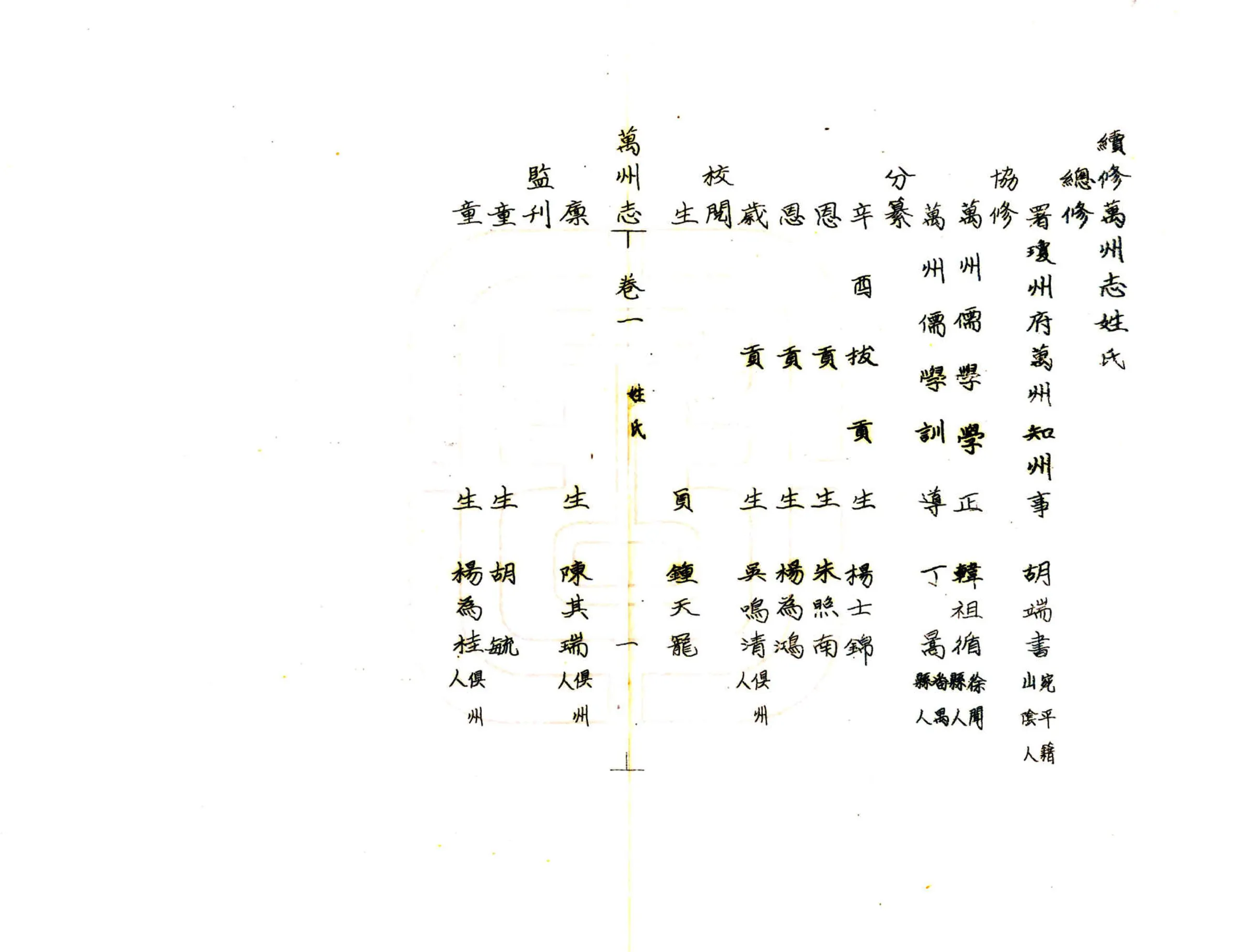 万州志（道光） 在线预览第8页