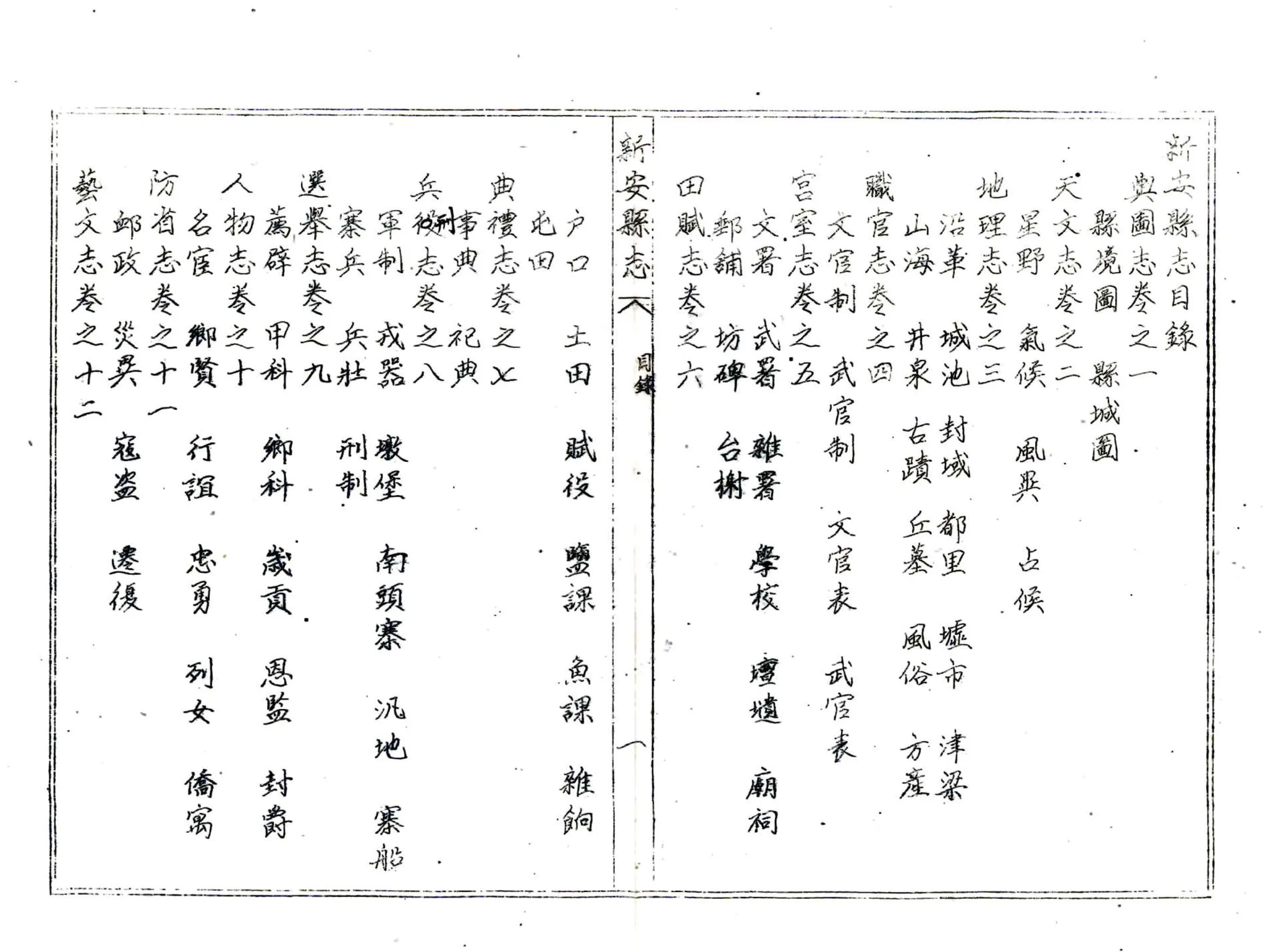 新安县志（康熙） 在线预览第4页