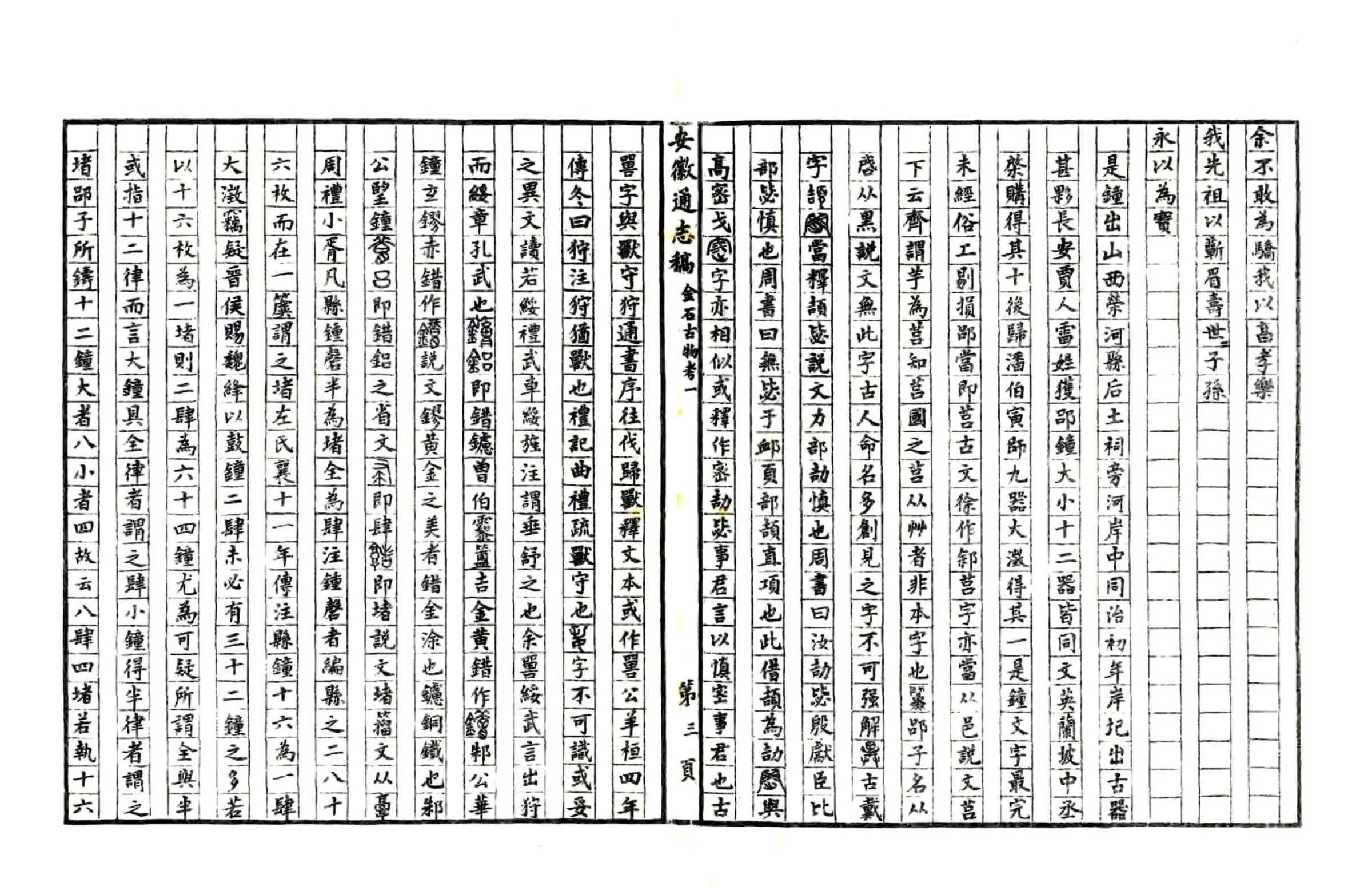 安徽通志金石古物考（民国） 在线预览第4页