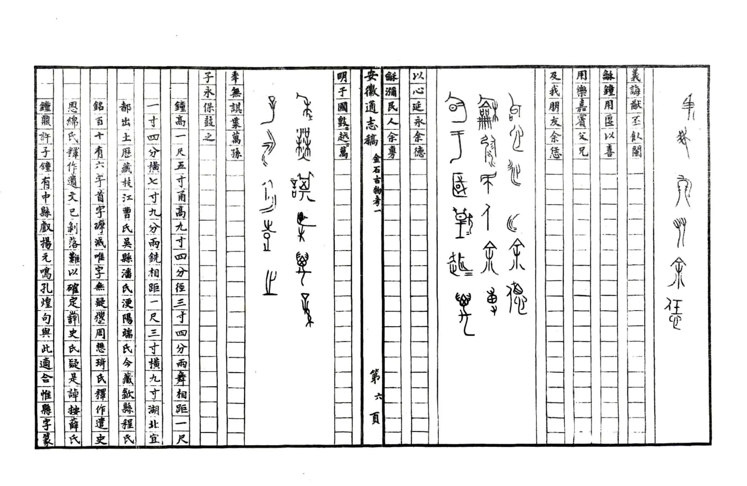 安徽通志金石古物考（民国） 在线预览第7页