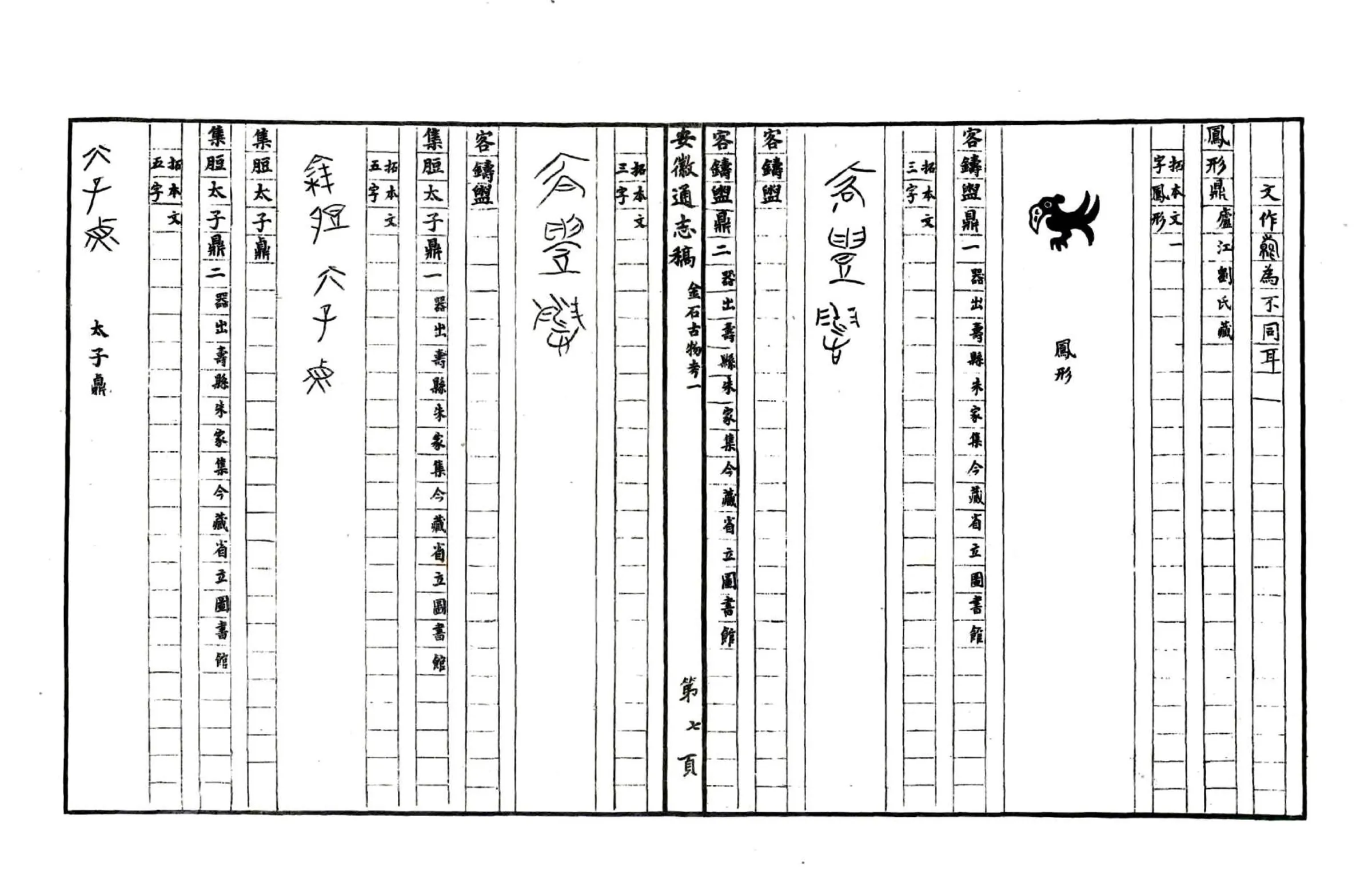 安徽通志金石古物考（民国） 在线预览第8页
