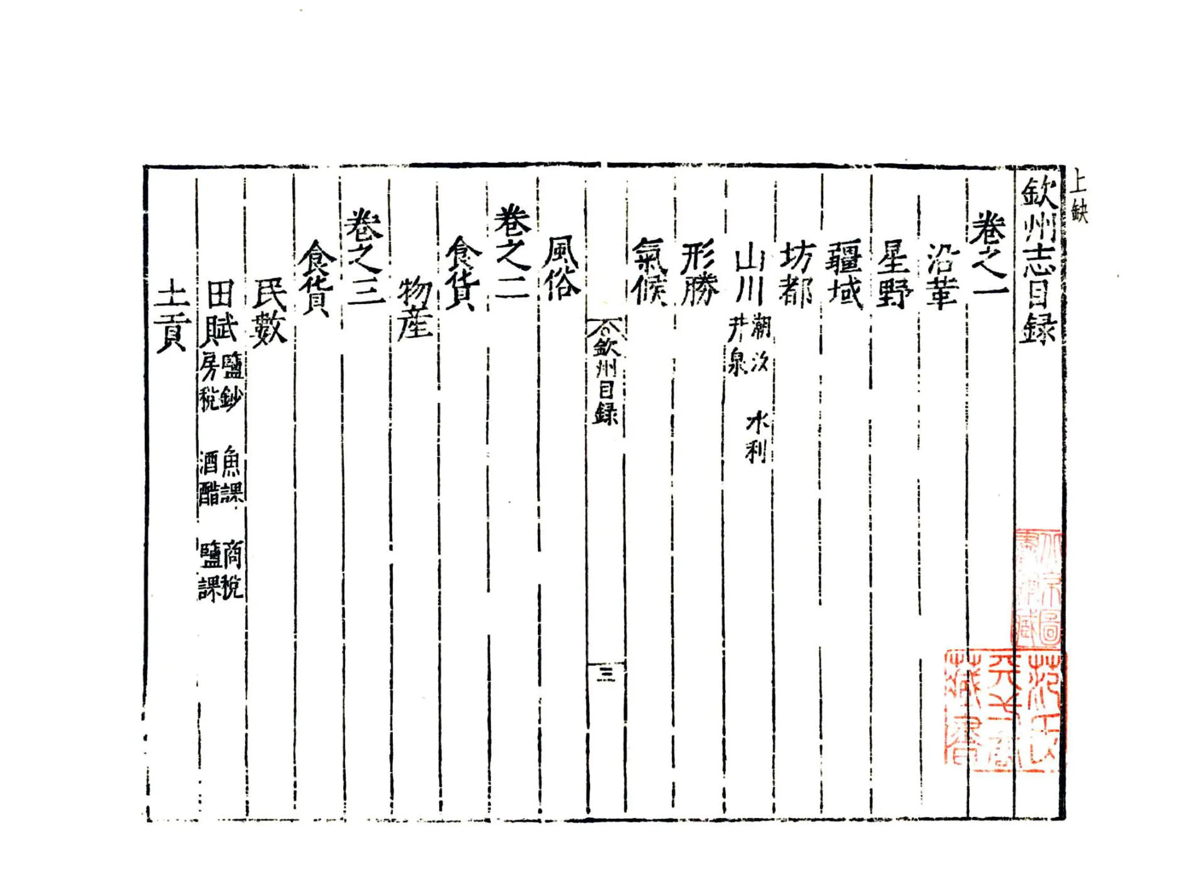 钦州志（嘉靖） 在线预览第3页