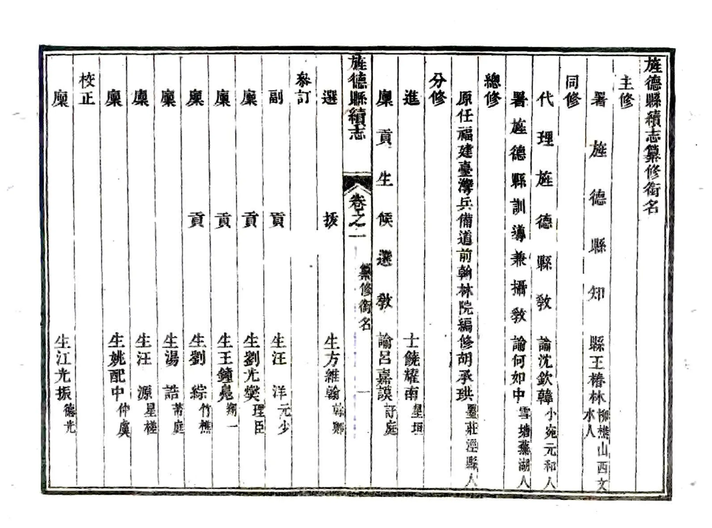 旌德县志续志（道光） 在线预览第8页