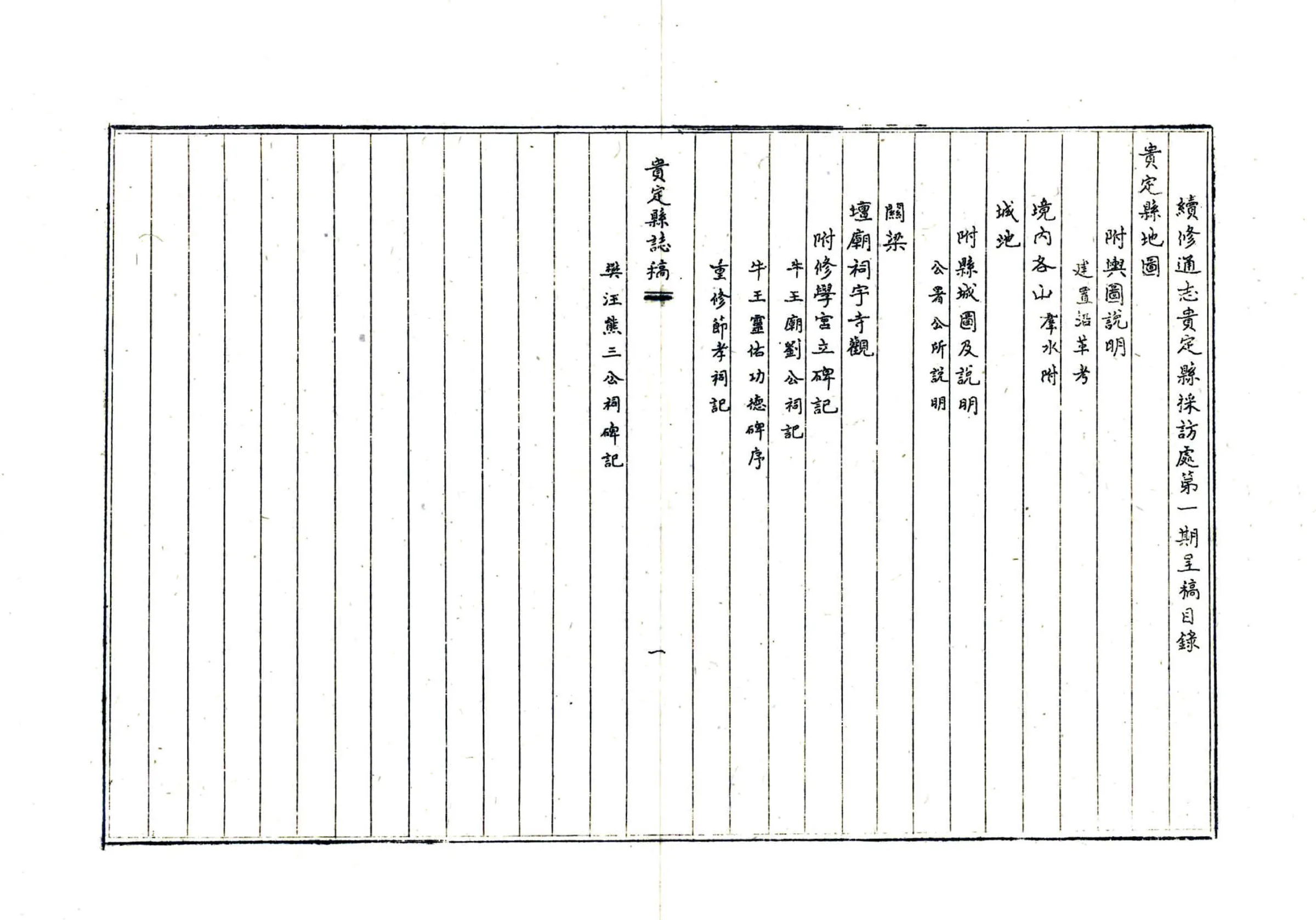 贵定县志稿（民国） 在线预览第6页
