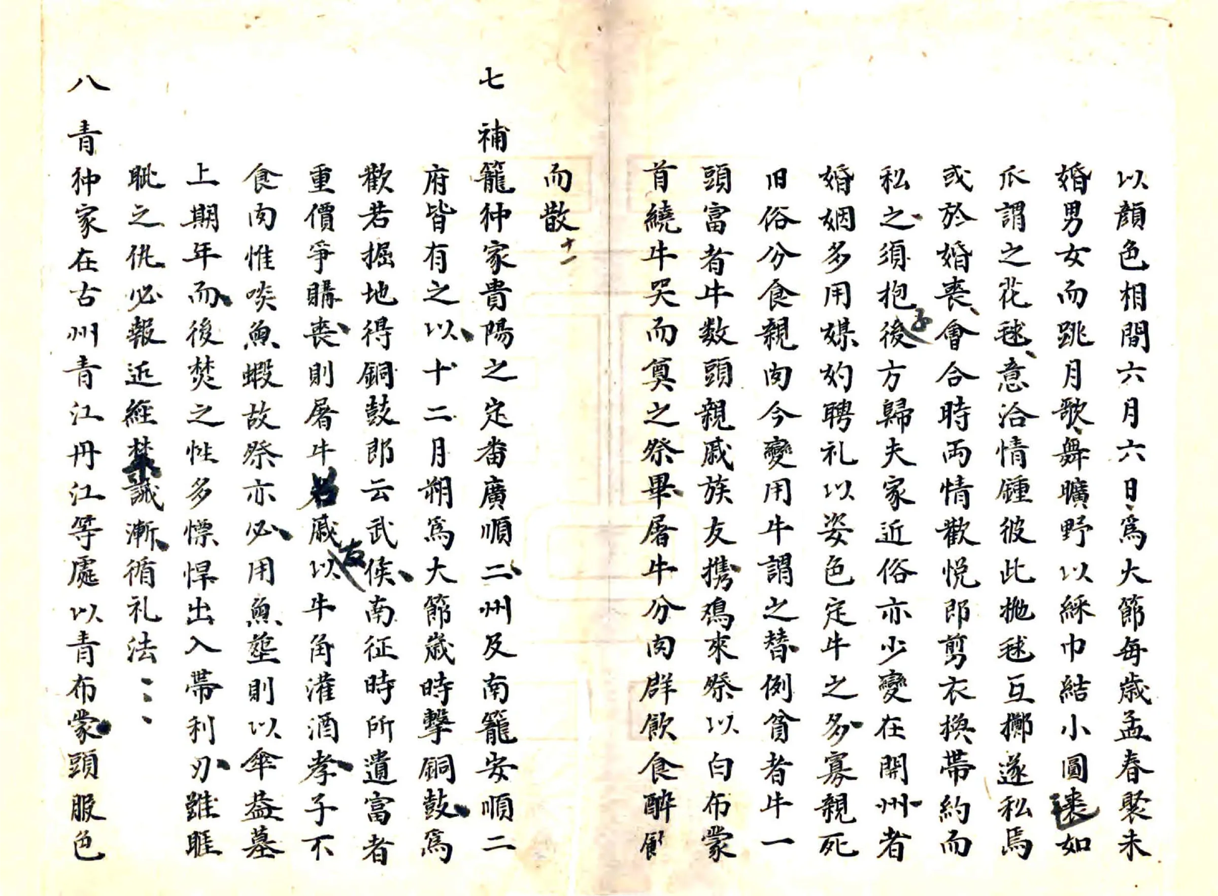 贵州全省诸苗图说（清） 在线预览第4页