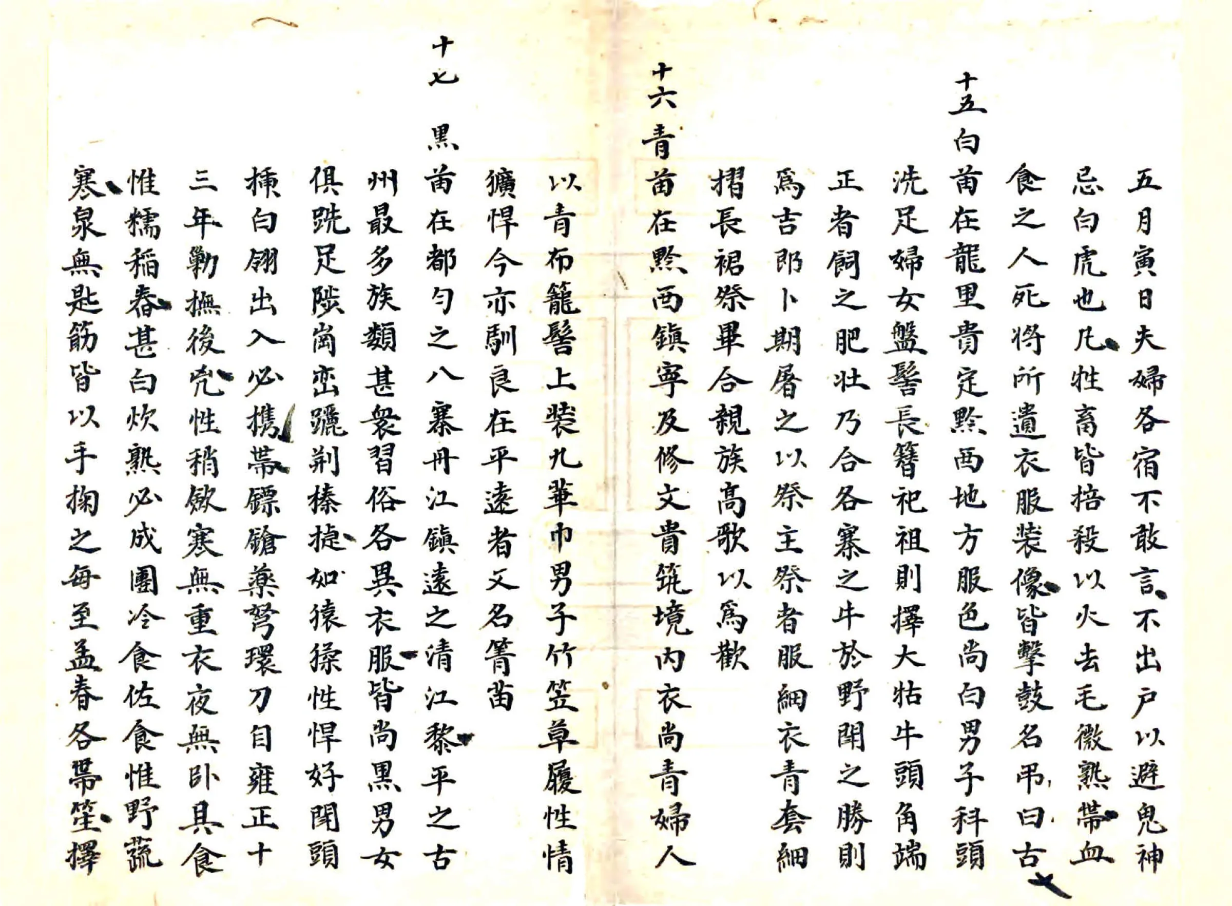贵州全省诸苗图说（清） 在线预览第7页